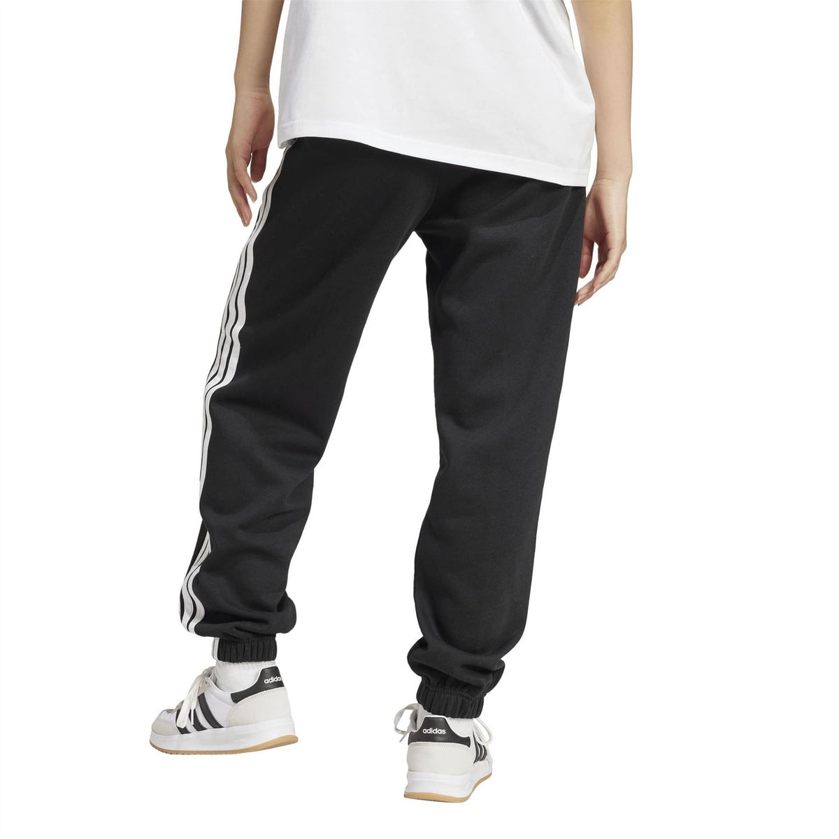 adidas Womens Essentials 3 Stripes Pants Slim