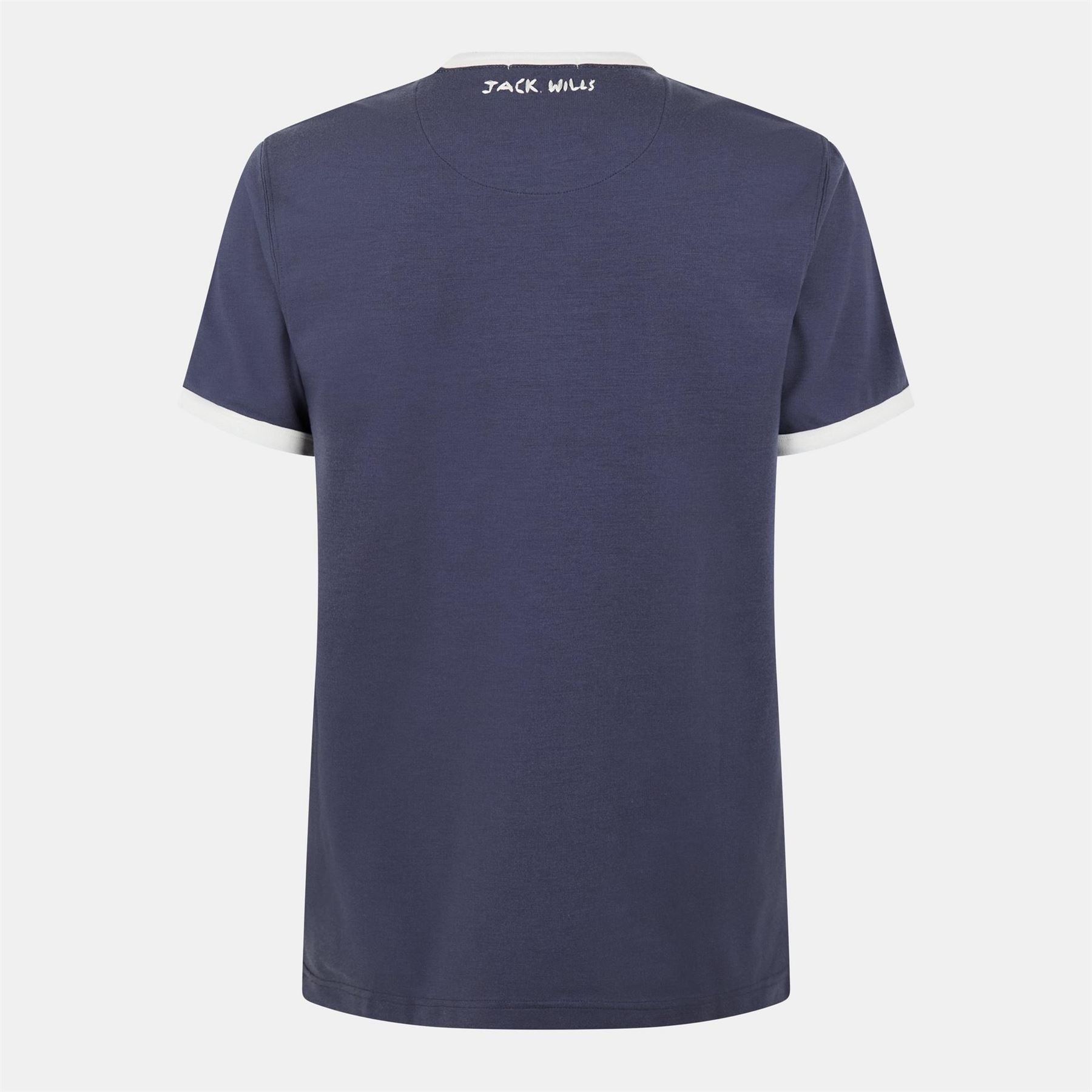Jack Wills Regular Fit Lettering Crew Neck T-Shirt