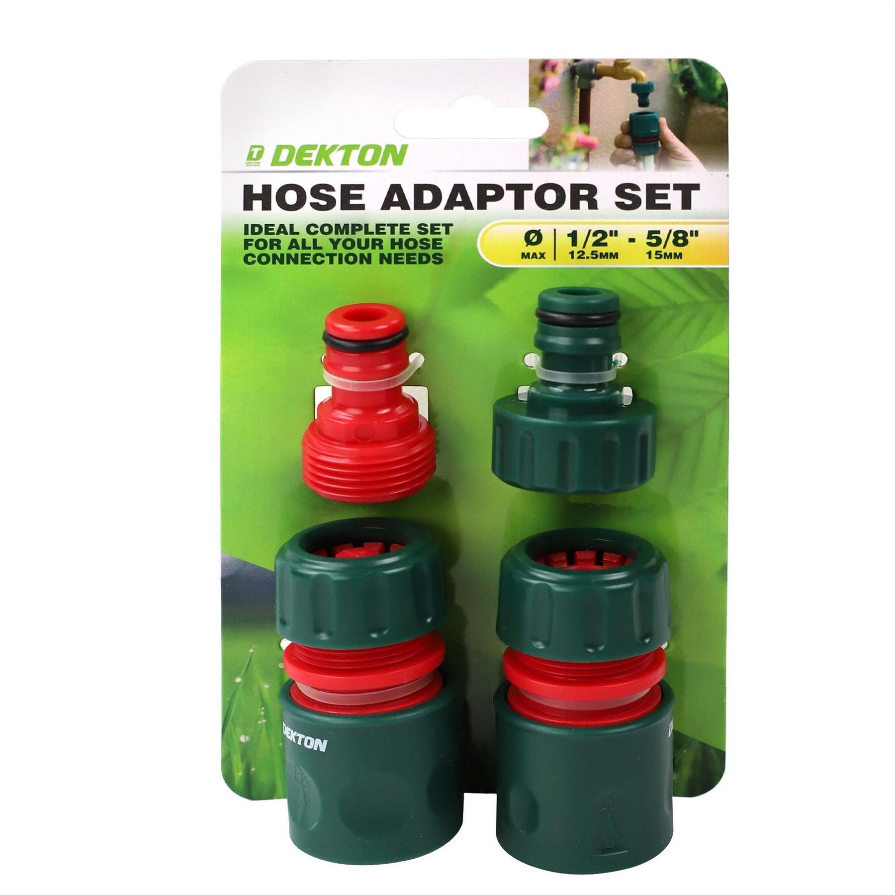 Dekton Piece Hose Adaptor Set