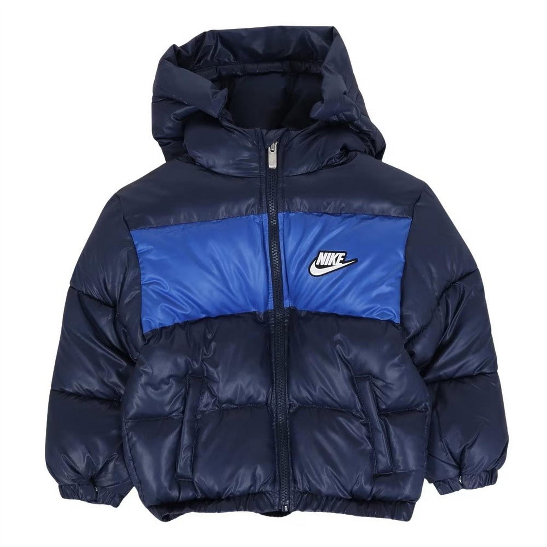 Nike Hooded Neck Color Block Puffer Jacket