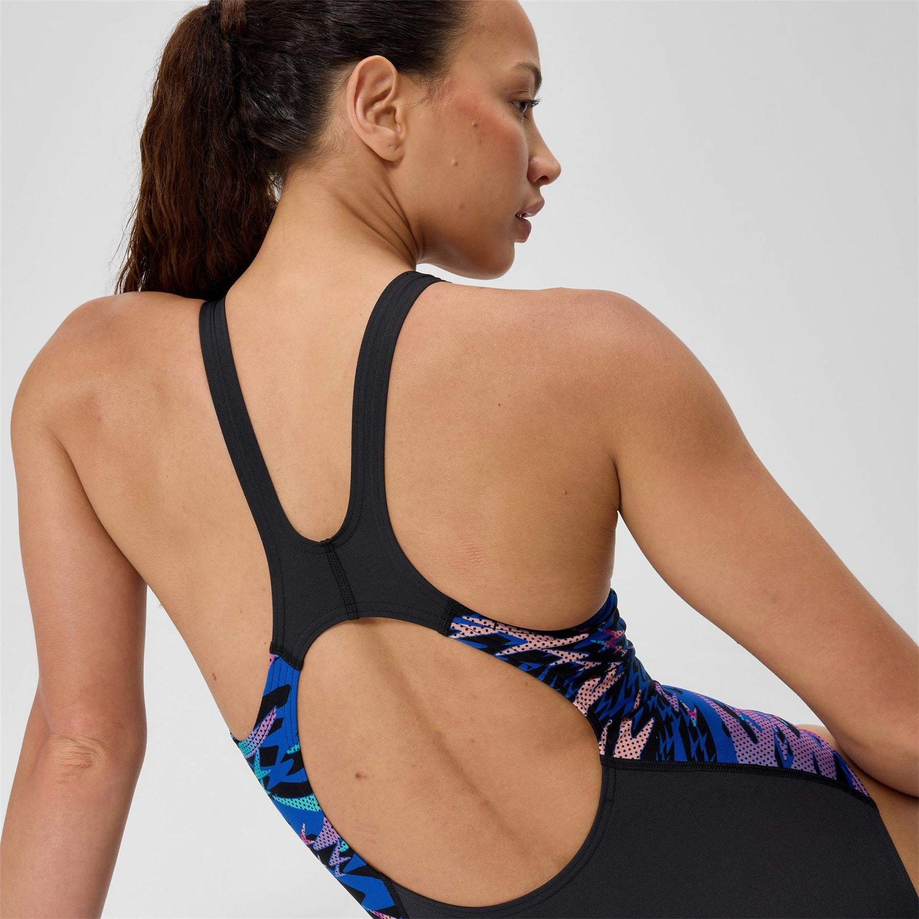Speedo Hb Splice Mb One Piece Swimsuit