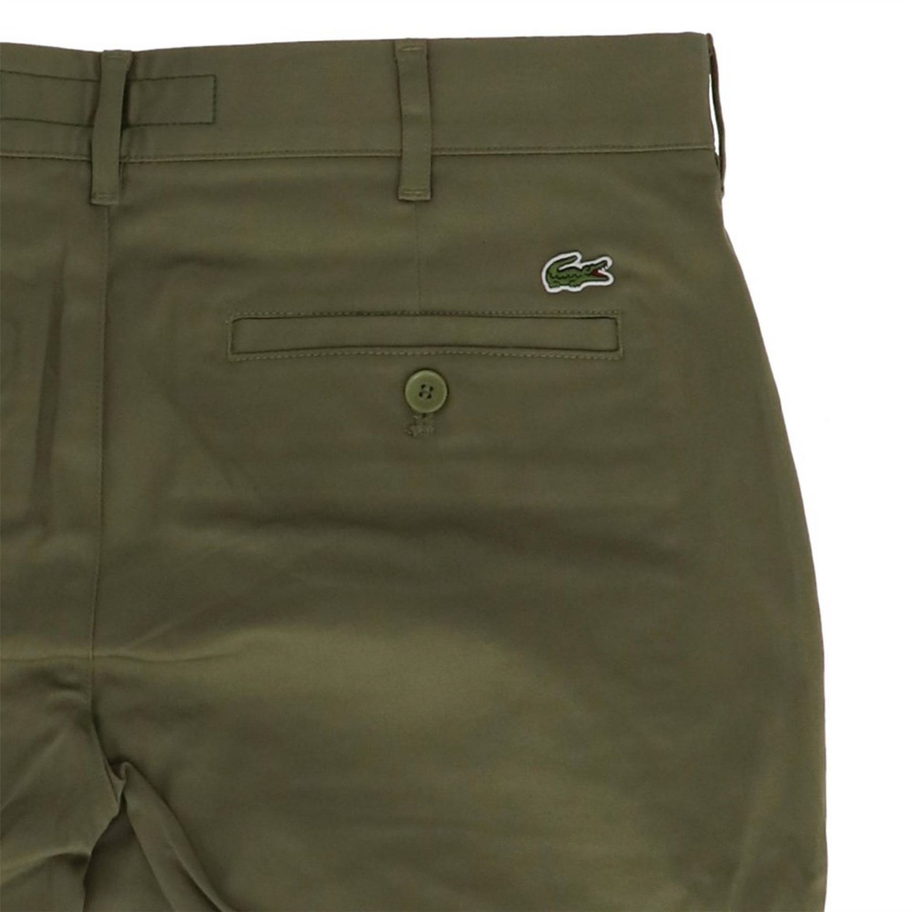 Lacoste Crocodile Print Chino Shorts