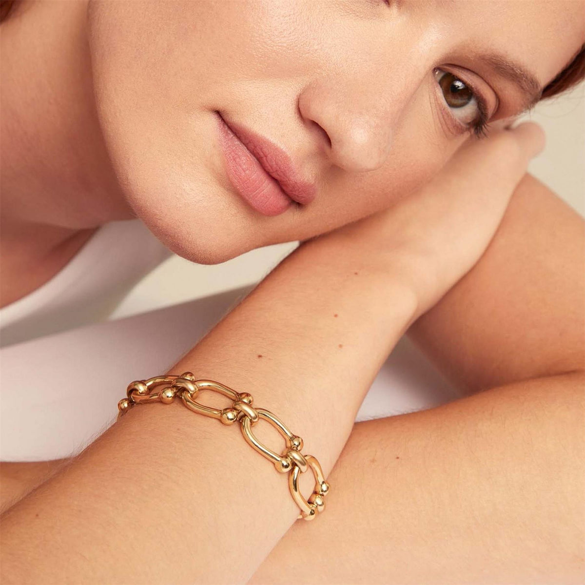 UNOde50 18k Gold Plated Bracelet