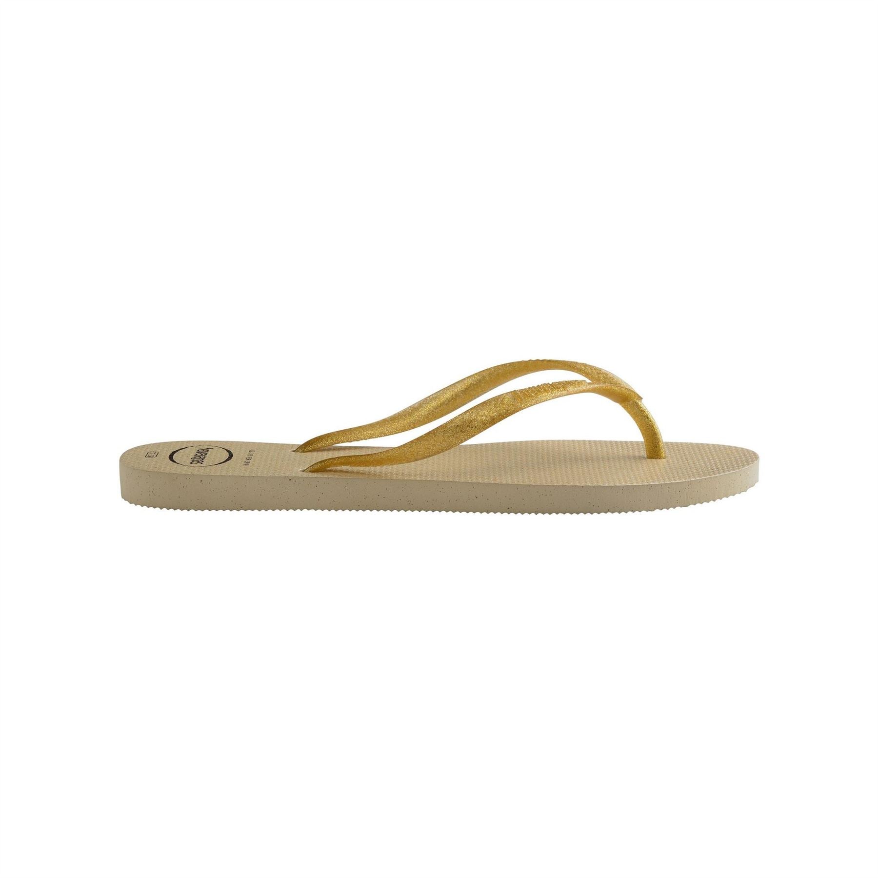 Havaianas Womens Hav. Slim Gloss Sand Grey 35 36 Flip Flops