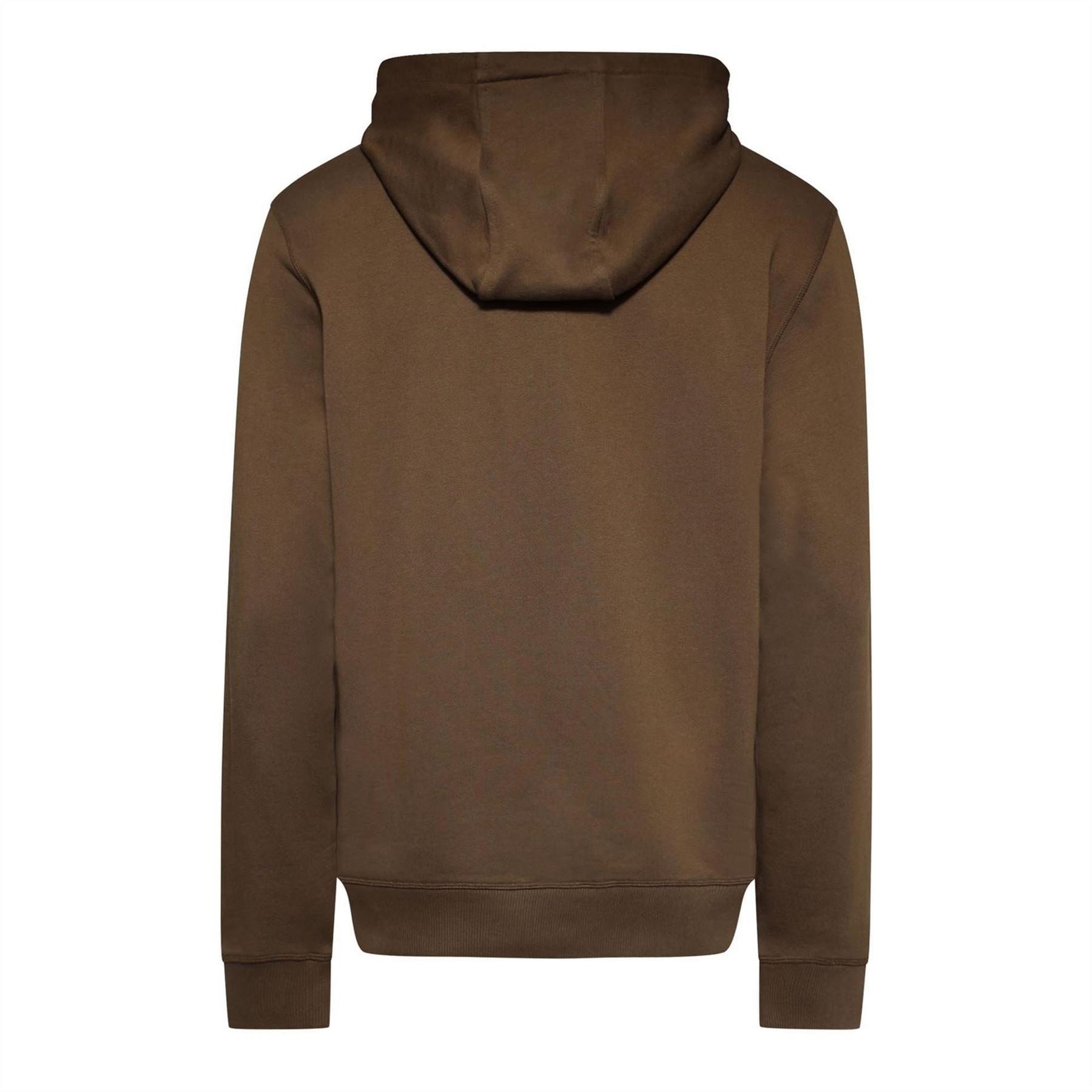 Hugo Cotton Terry Hoodie With Logo Label