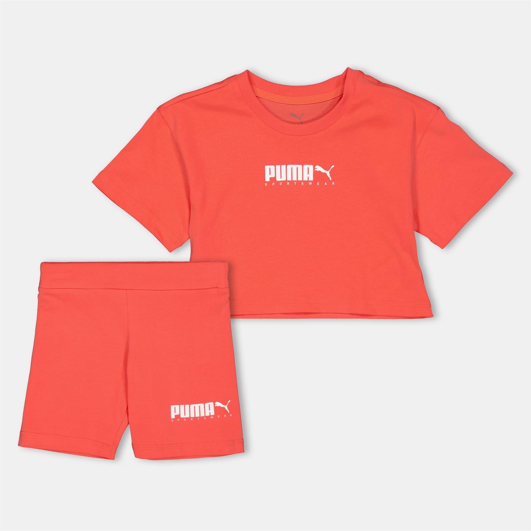 Puma Kids Graphic Top And Legging Sets