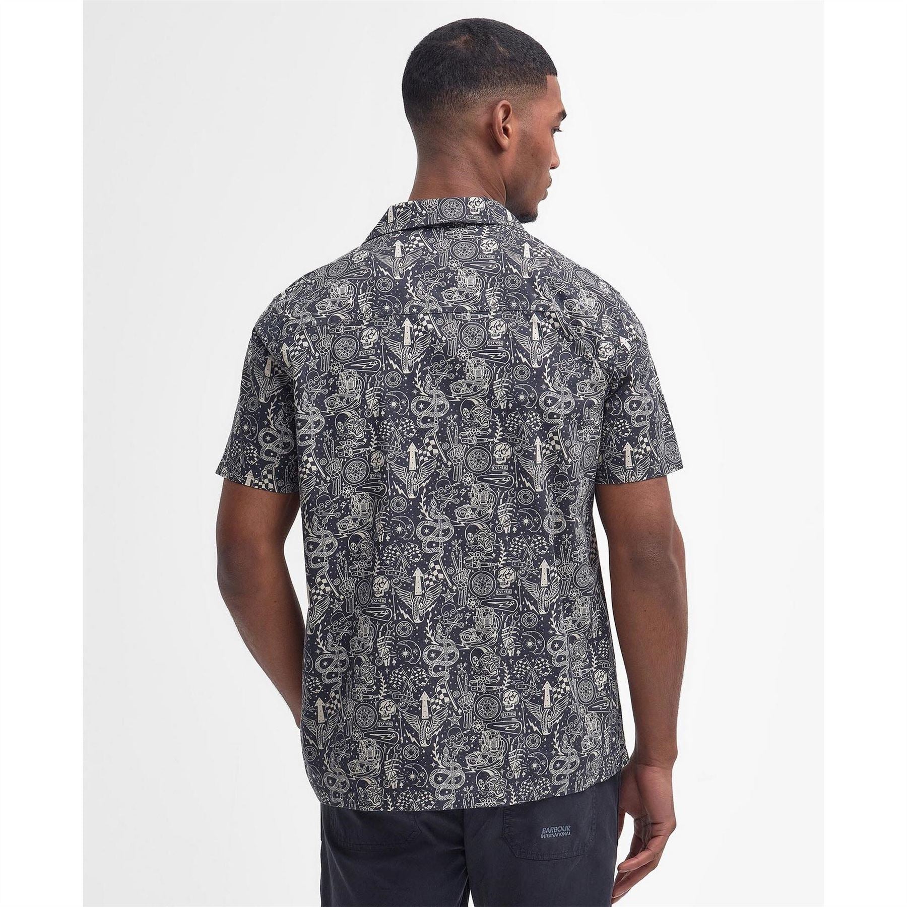 Barbour International Printed Short Sleeve Shirt