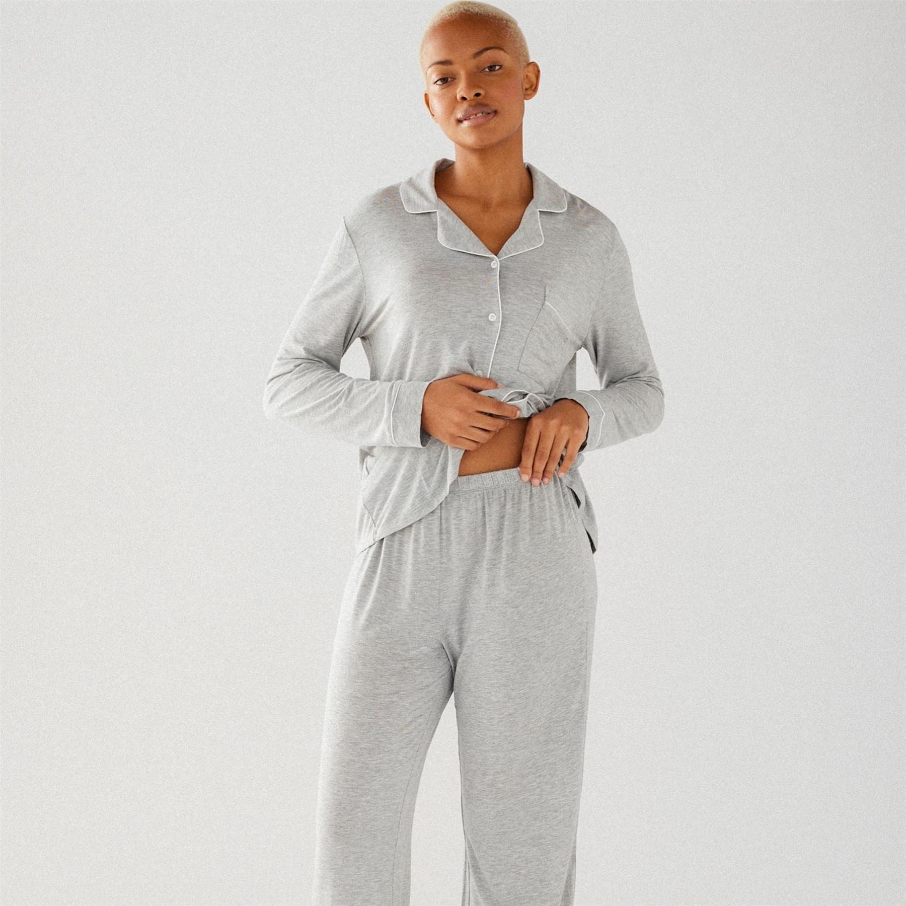 Chelsea Peers Button Up Pyjama Set