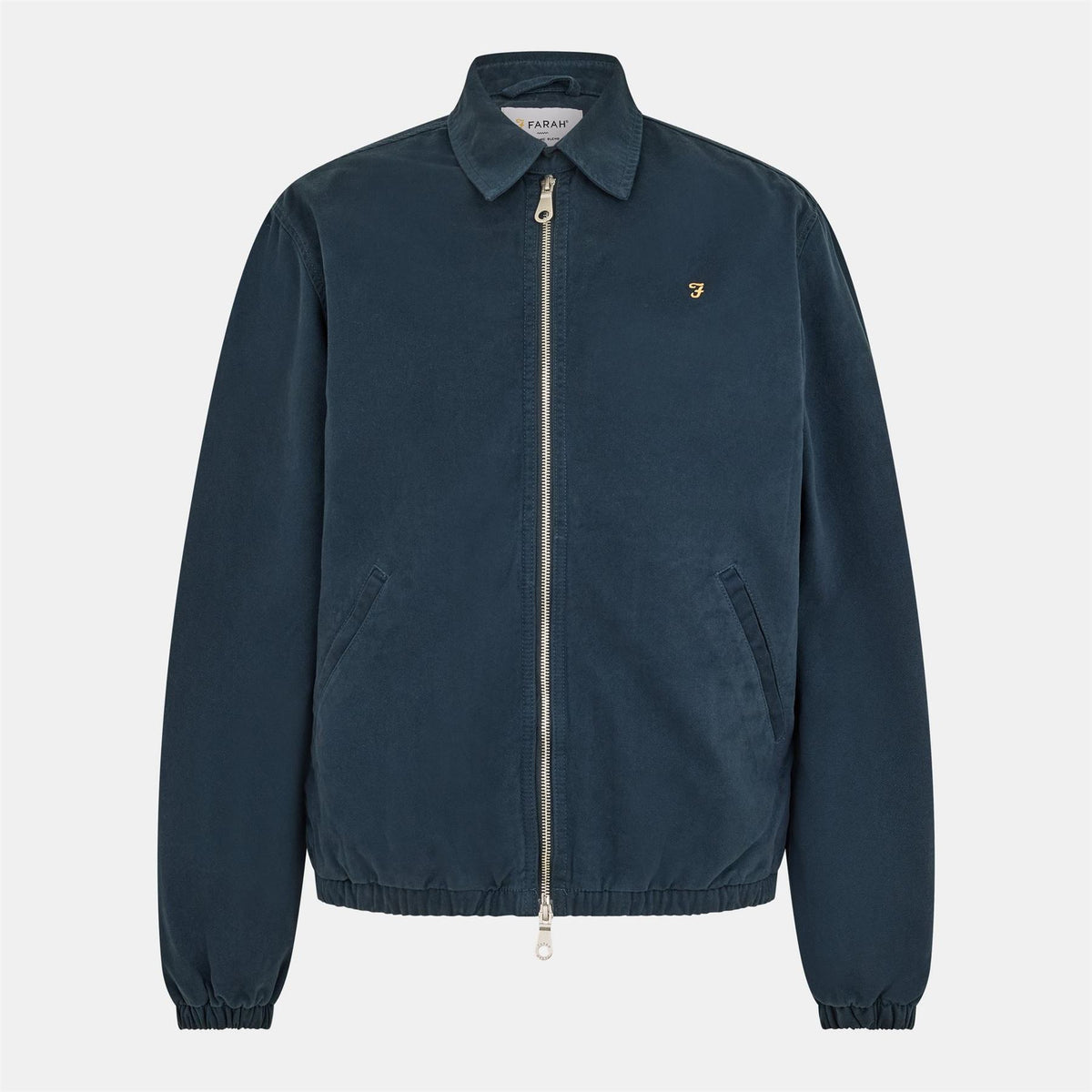 Farah Cane Solid Patterned Overshirt