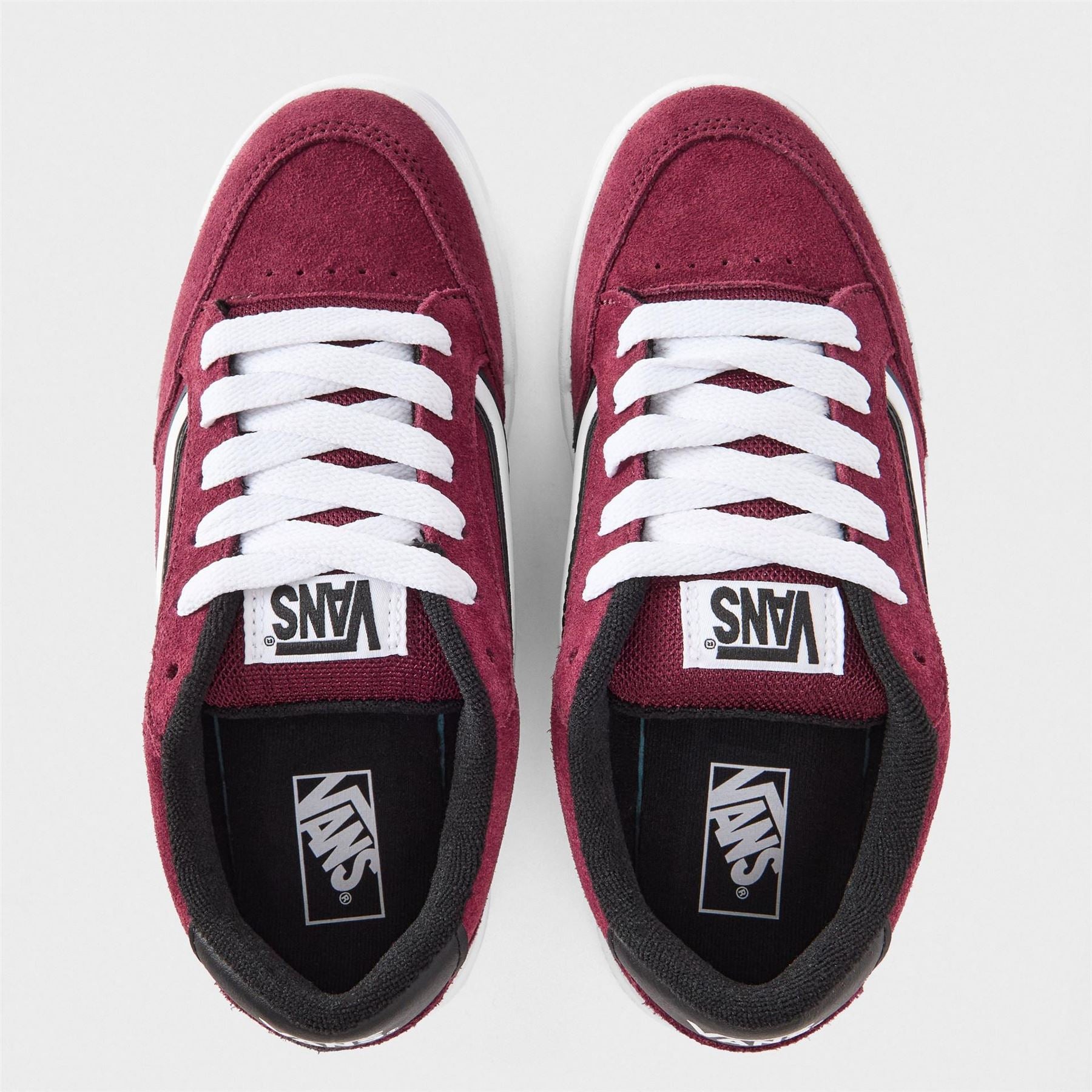 Vans Hylane Suede Low Top Lace-Up Sneakers
