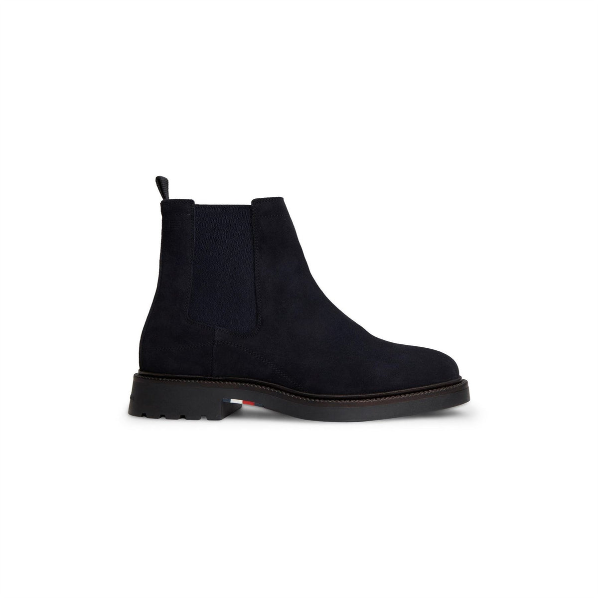 Tommy Hilfiger Corporate Suede Chelsea Boots