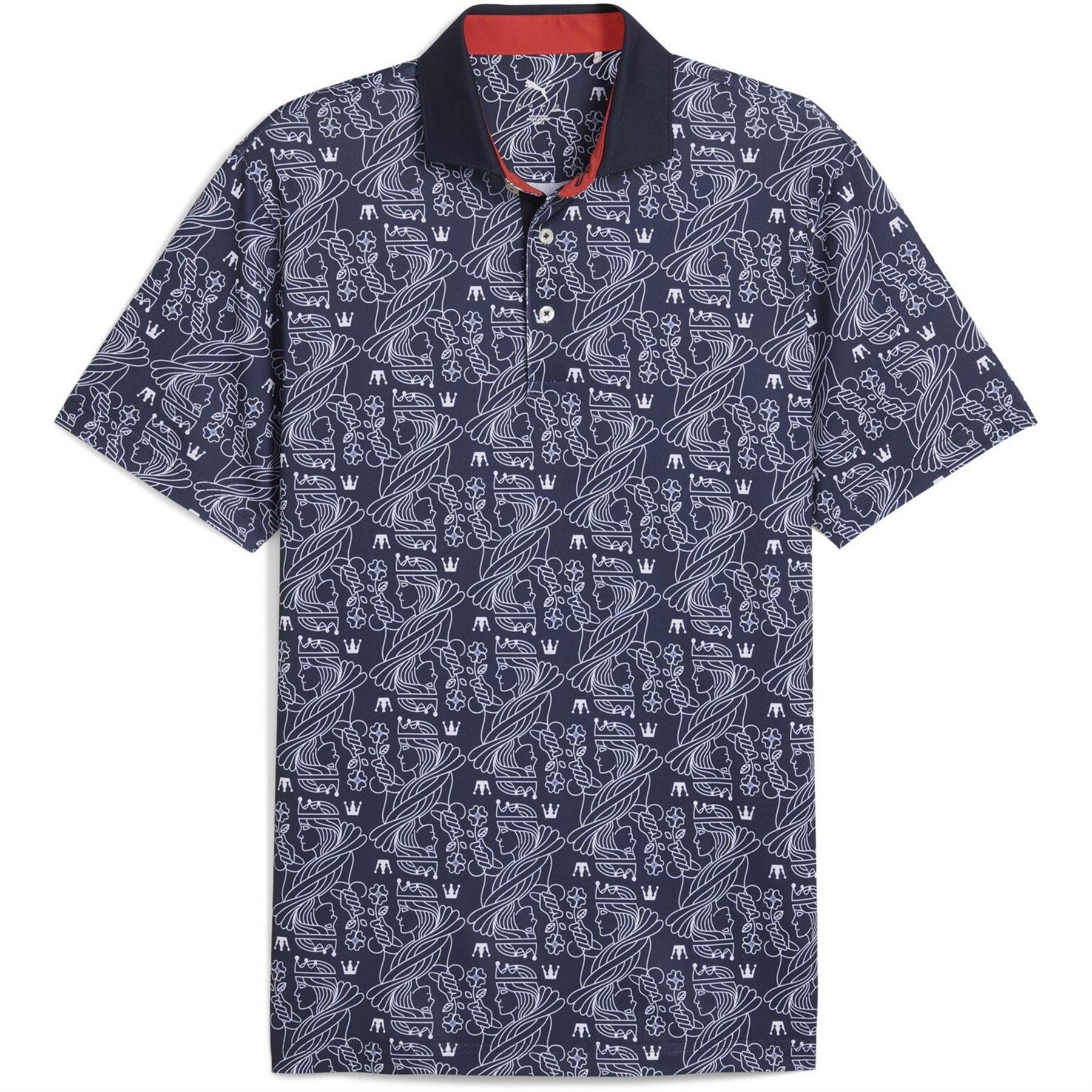 Puma Mens Pique Royal Polo Shirt