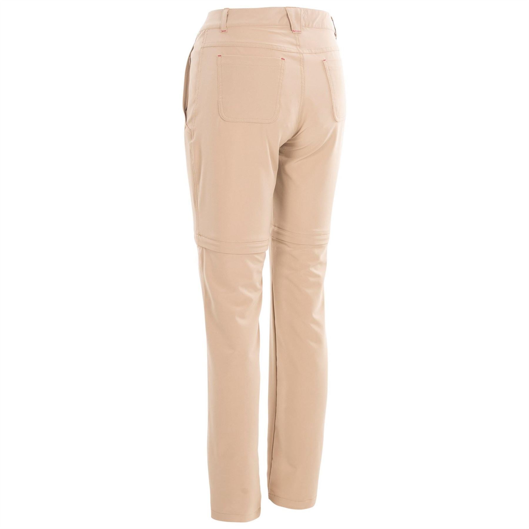 Trespass Eadie C Solid Patterned Straight Trousers