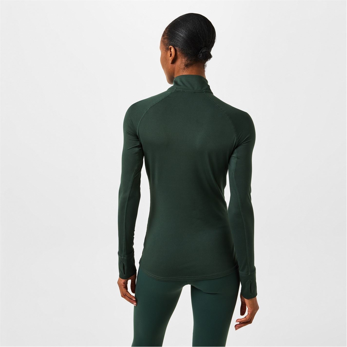 USA Pro Womens Long Sleeve Quarter Zip Top