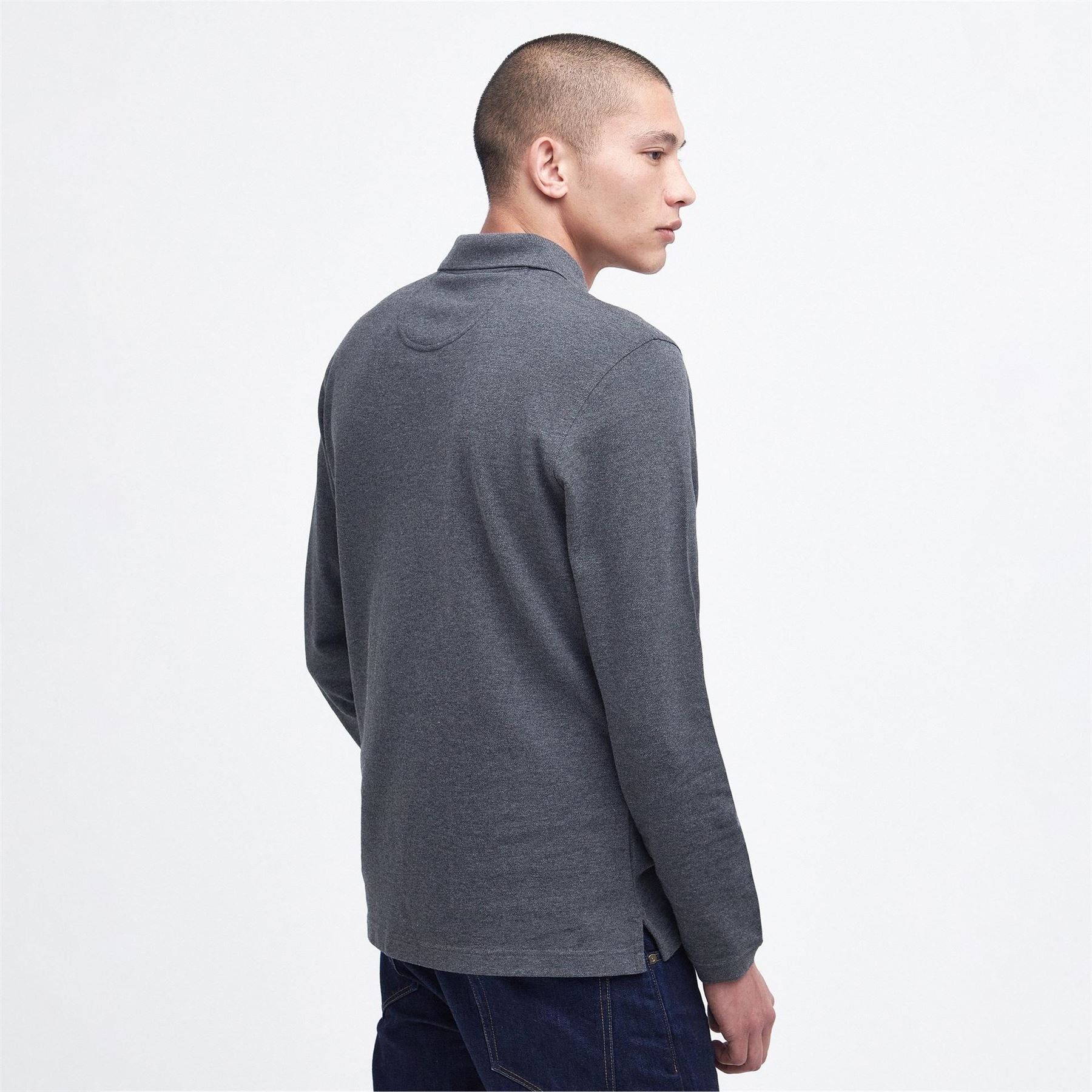 Barbour Long Sleeved Polo Shirt