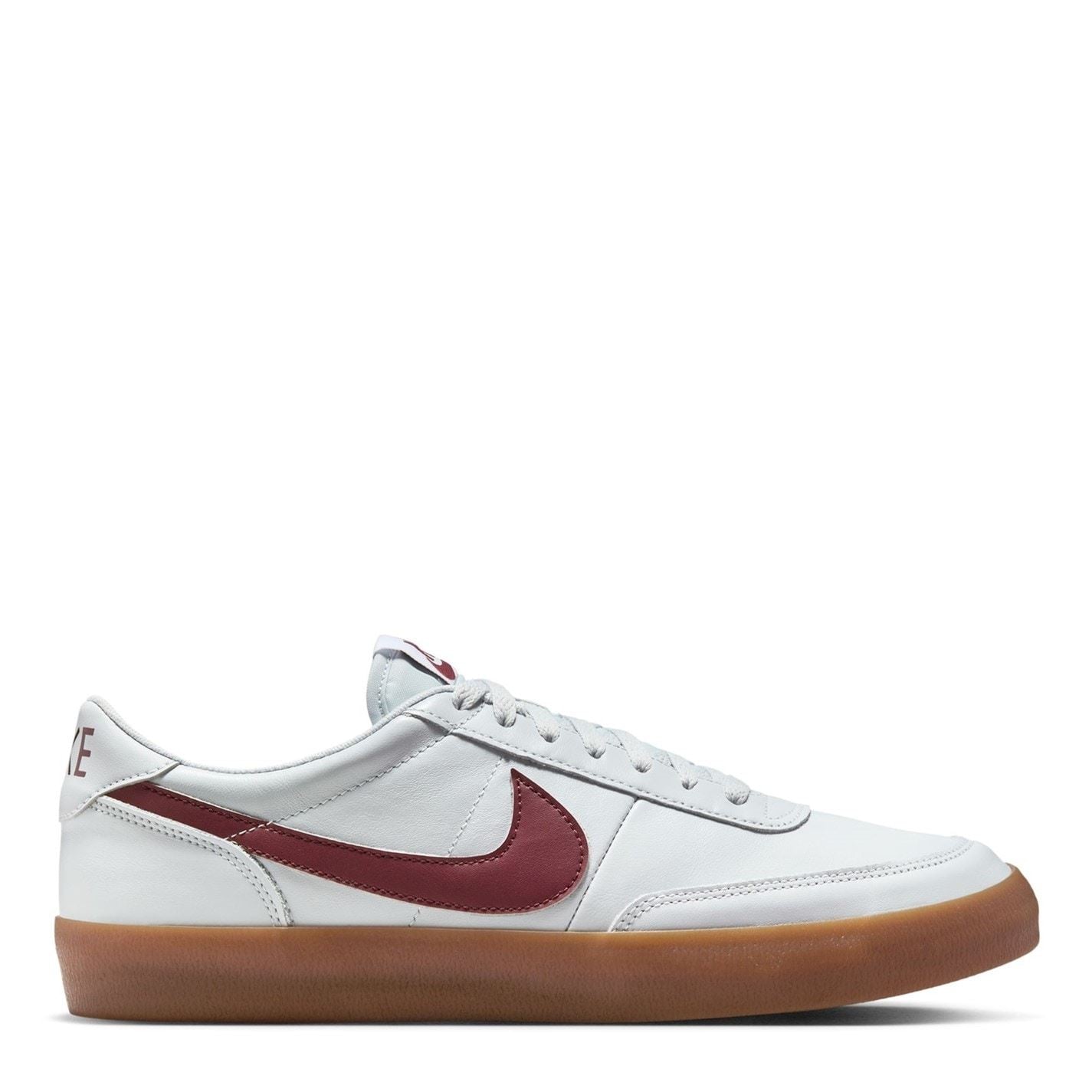 Nike Leather Low Top Flat Heel Sneakers
