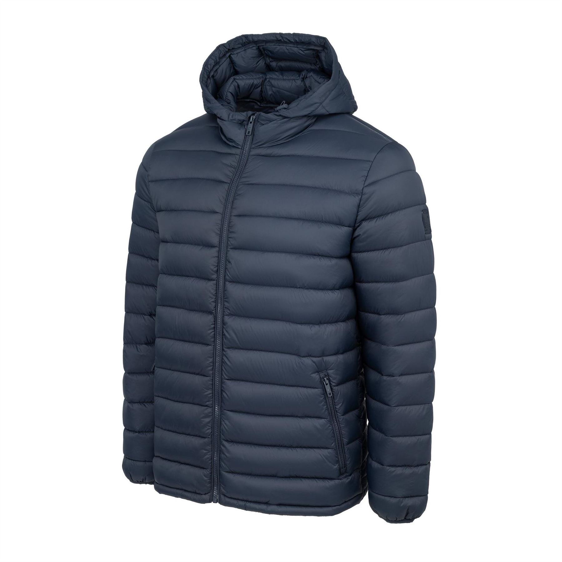 SoulCal Mens Micro Bubble Hooded Jacket
