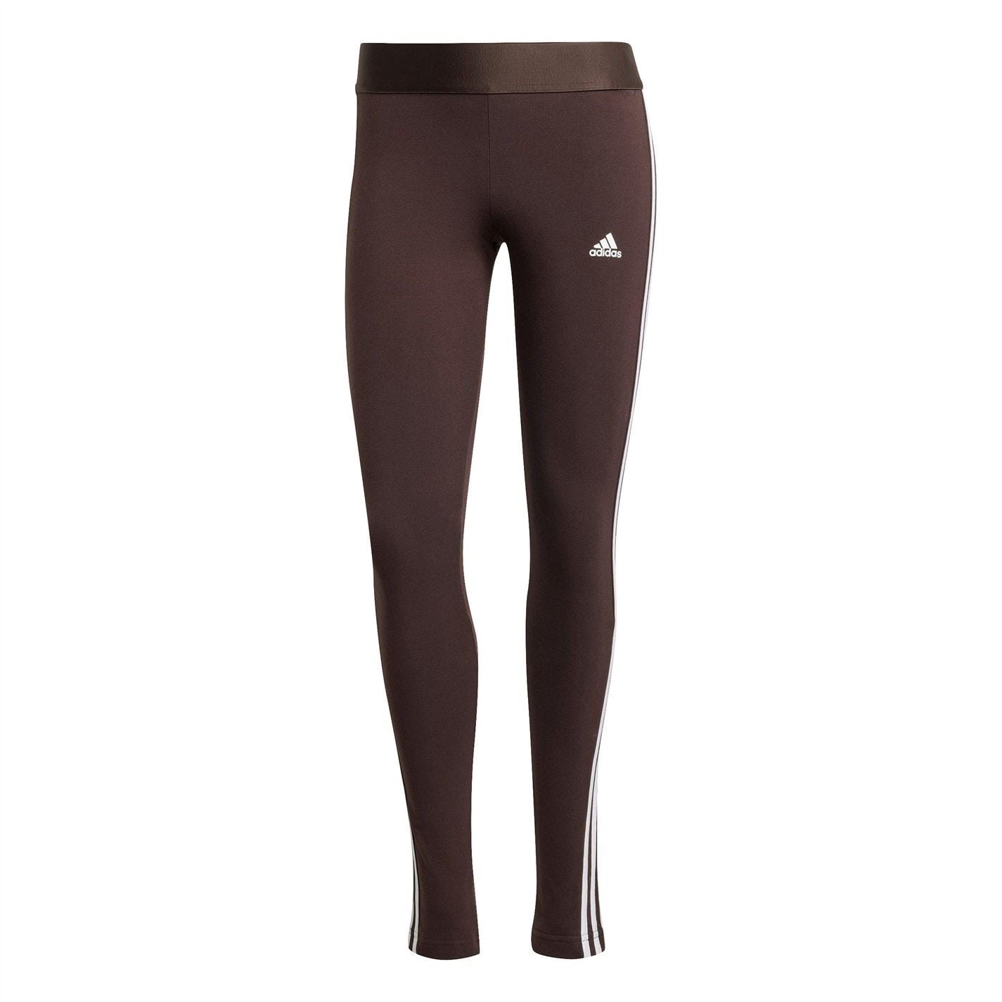 adidas Womens Essentials 3 Stripe Leggings