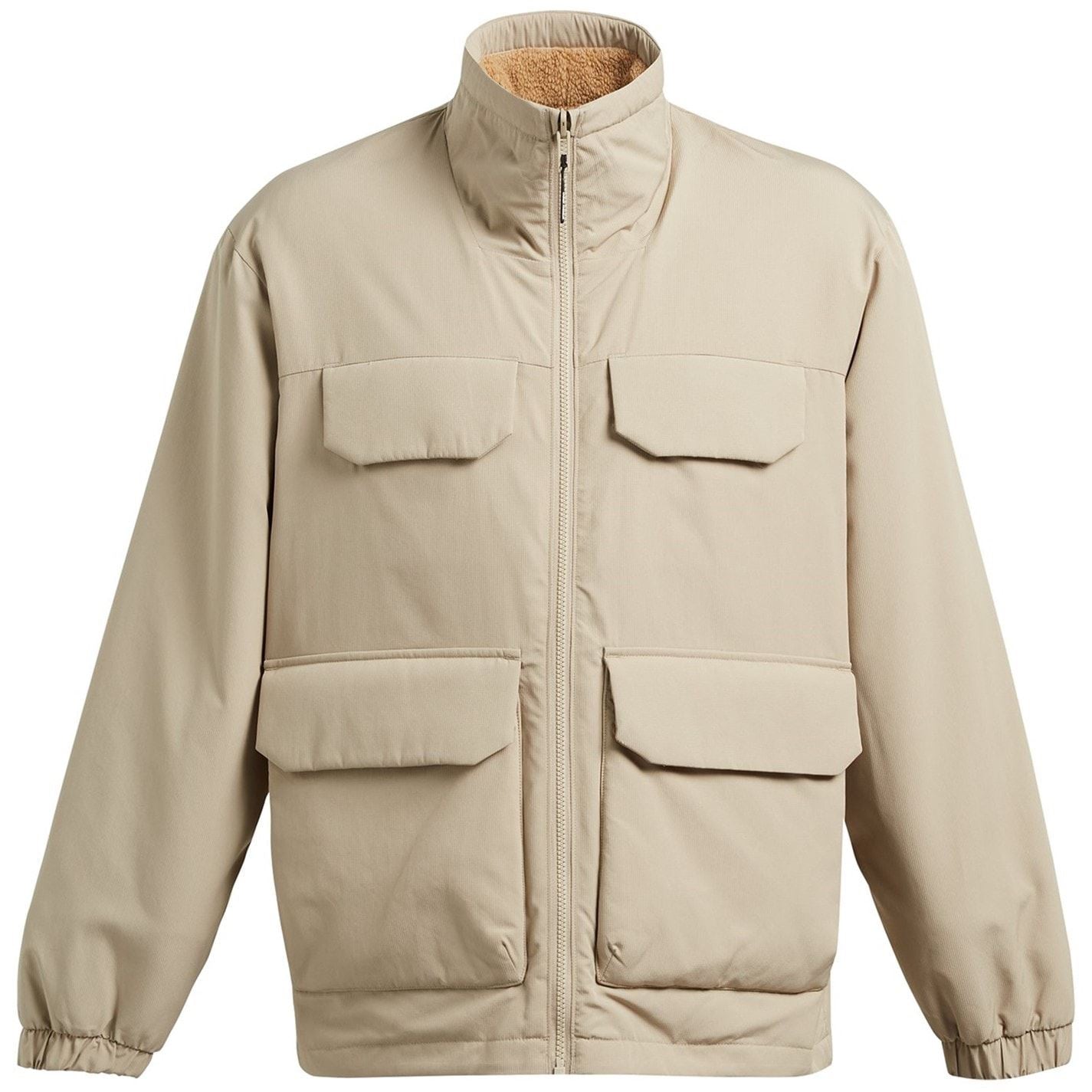 Under Armour Mission Solid Patterned Softshell Jacket with Chest Pocket