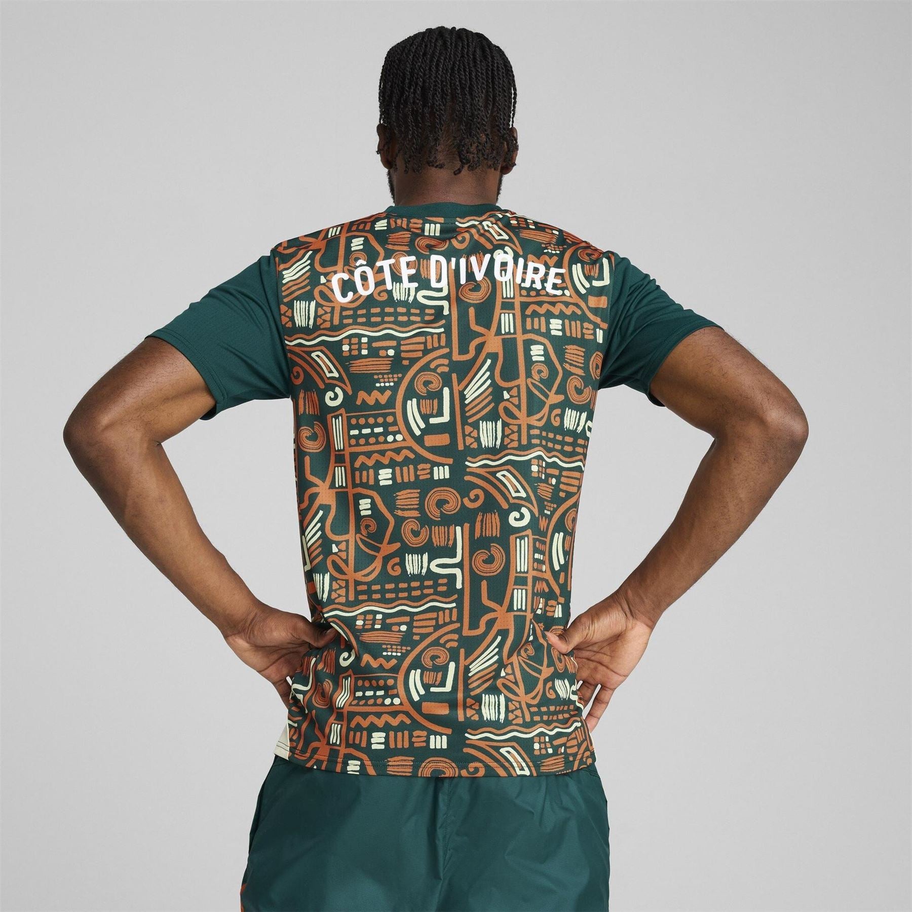 Puma Ivory Coast Pre Match Shirt 2025 Adults