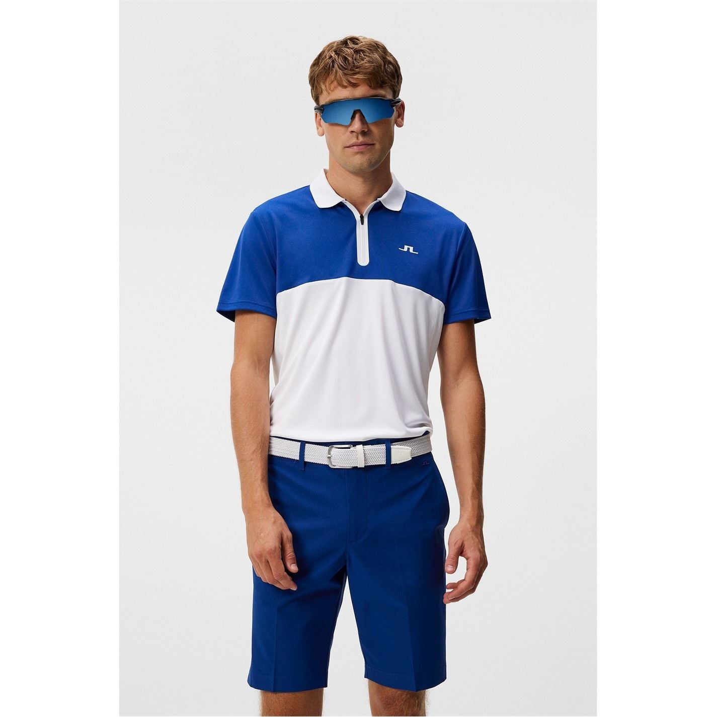 J Lindeberg Golf Kohen Short Sleeve Performance Polo Shirt