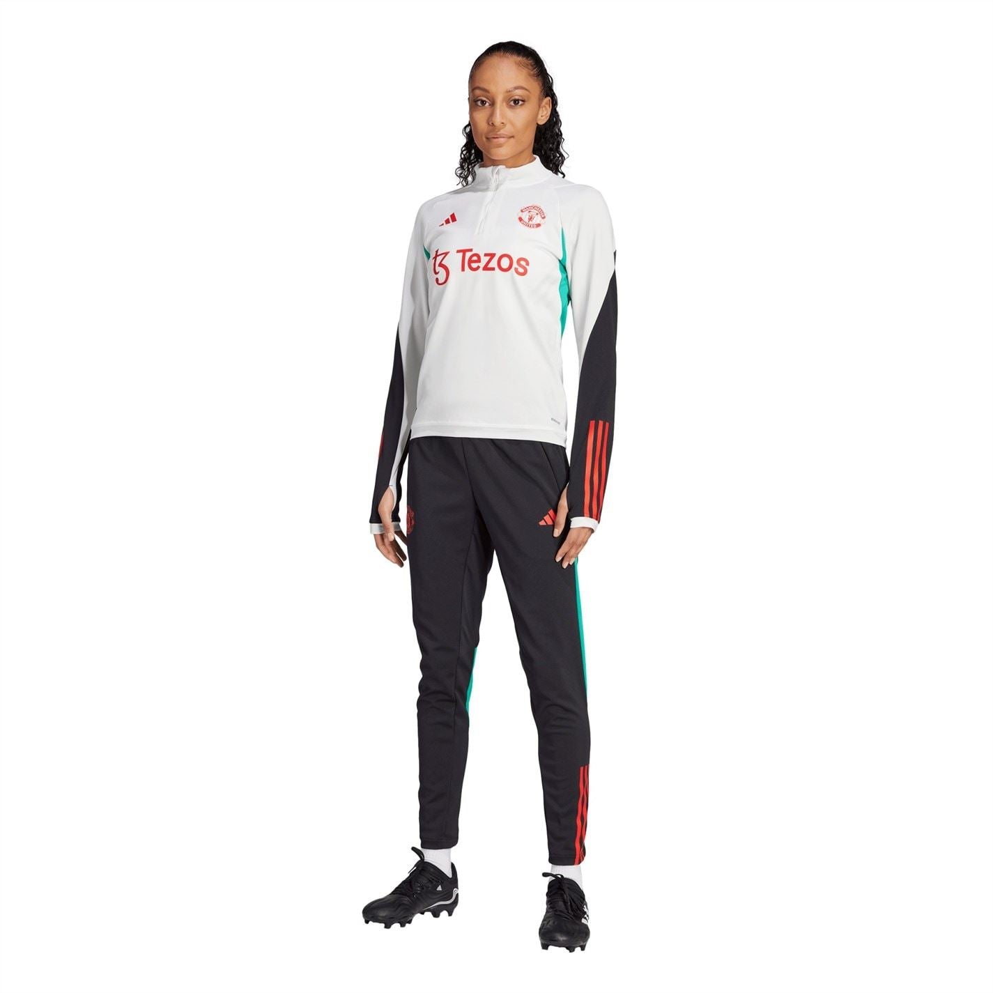 adidas Womens Manchester United Training Top 2023 2024