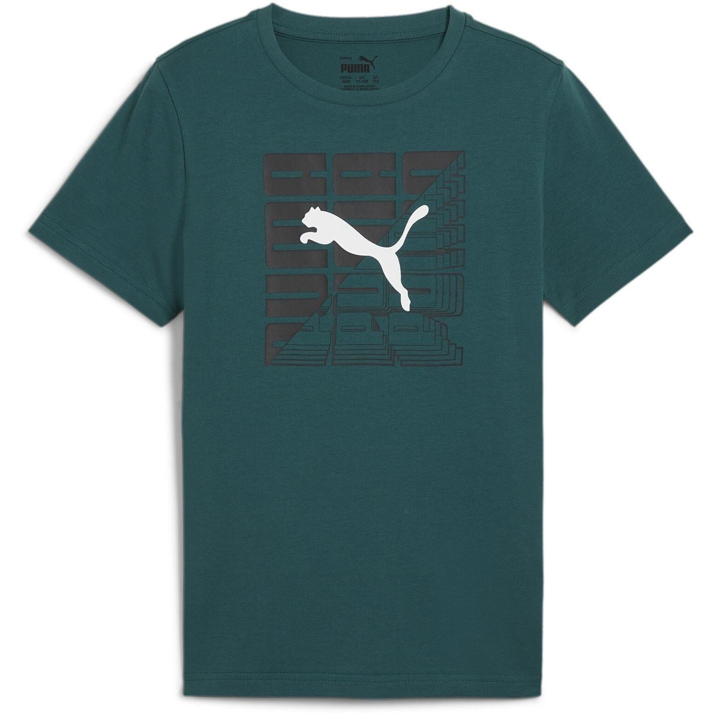 Puma Regular Fit Crew Neck Graphic T-Shirt