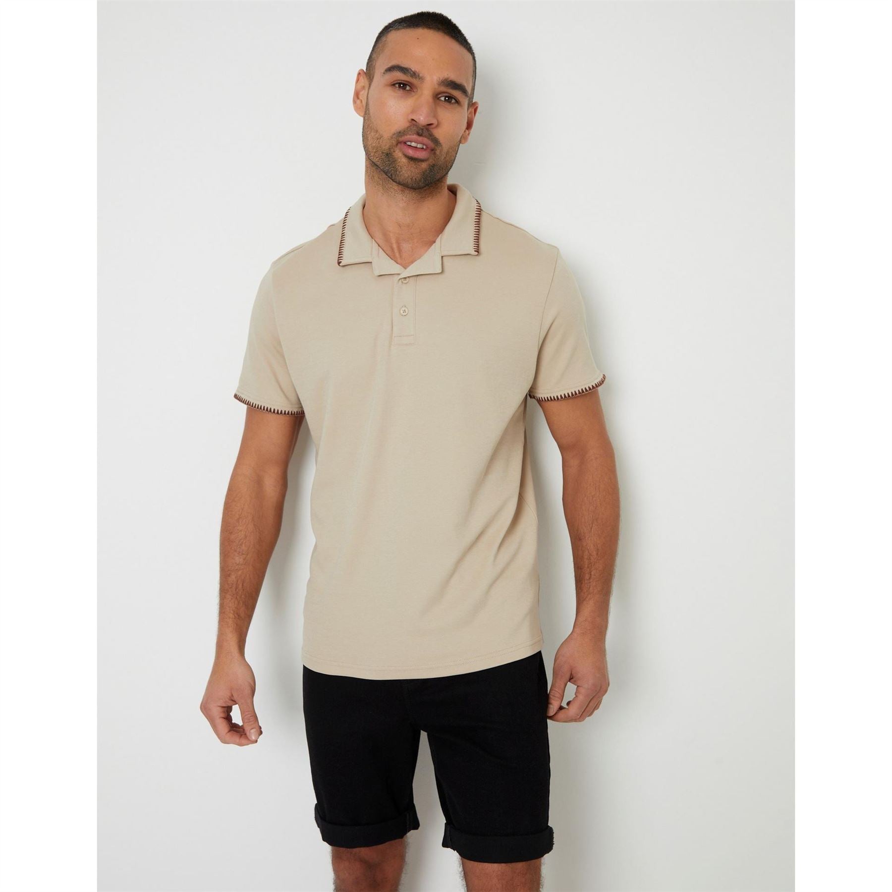 Threadbare Arnwick Regular Fit Short Sleeve Shirt