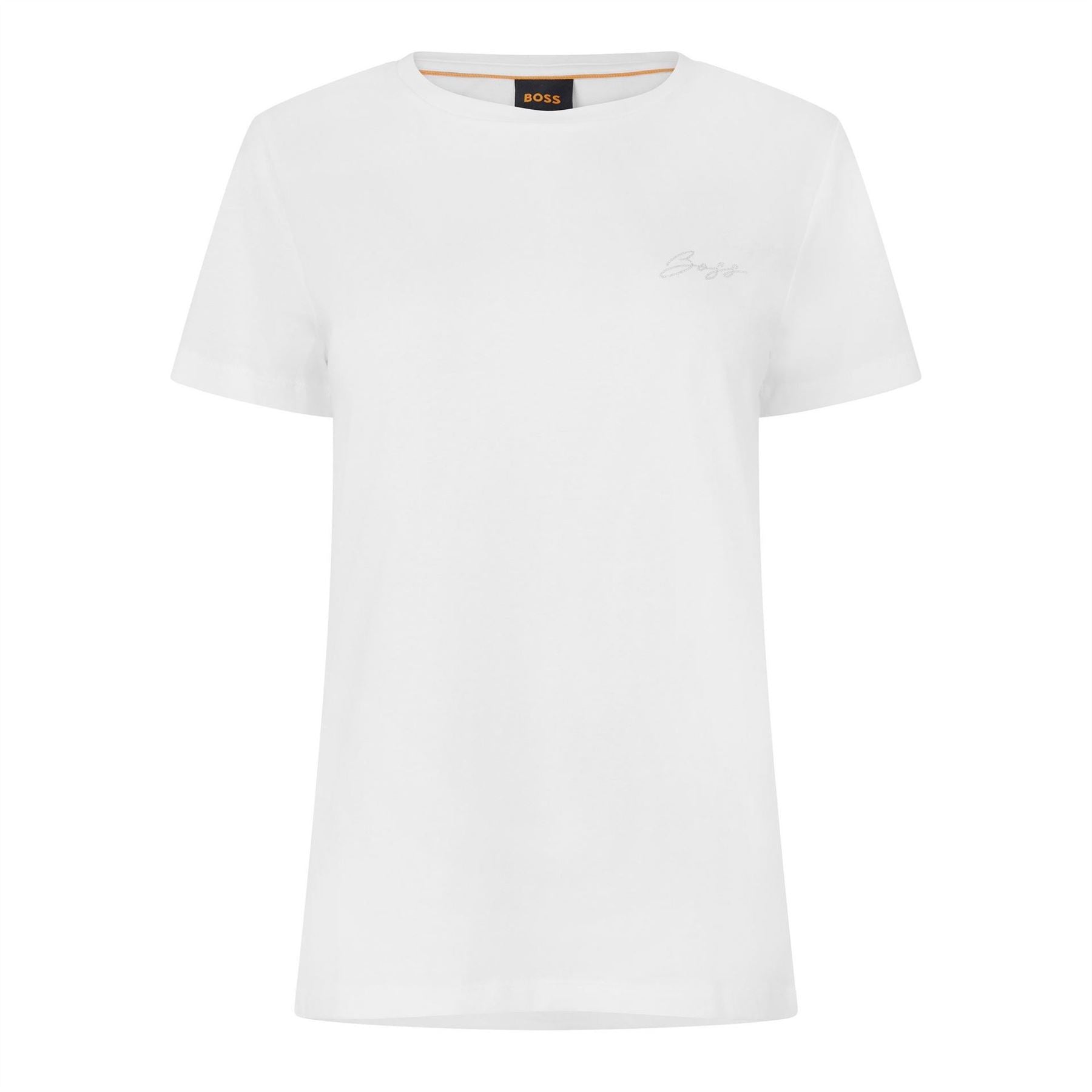 Boss Orange Short Sleeve T-Shirt With Script Logo (elove)