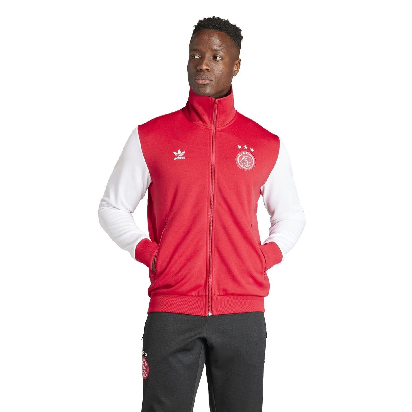 adidas Ajax Amsterdam Essentials Track Jacket Adults
