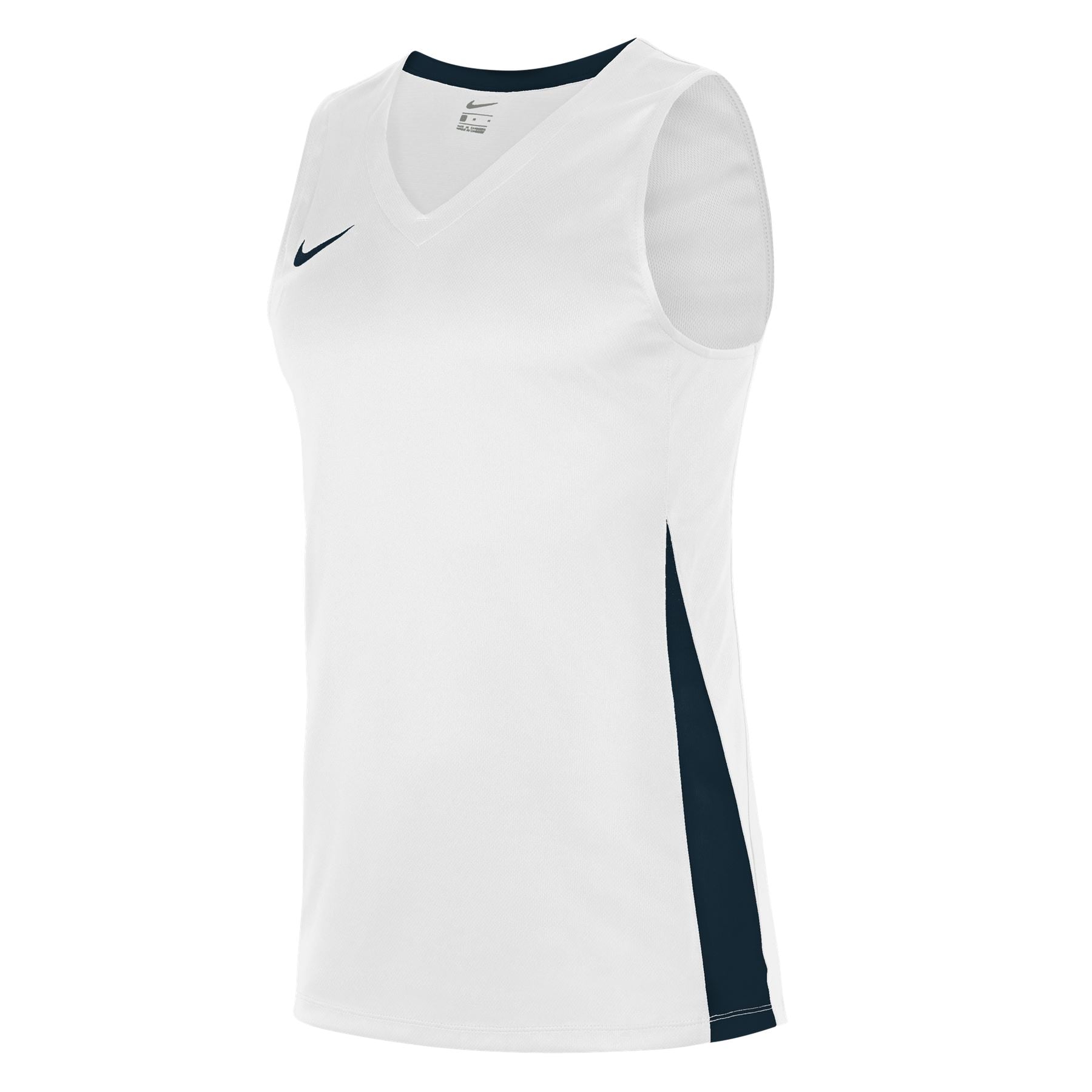 Nike V-Neck Sleeveless Regular Fit Jersey Tank