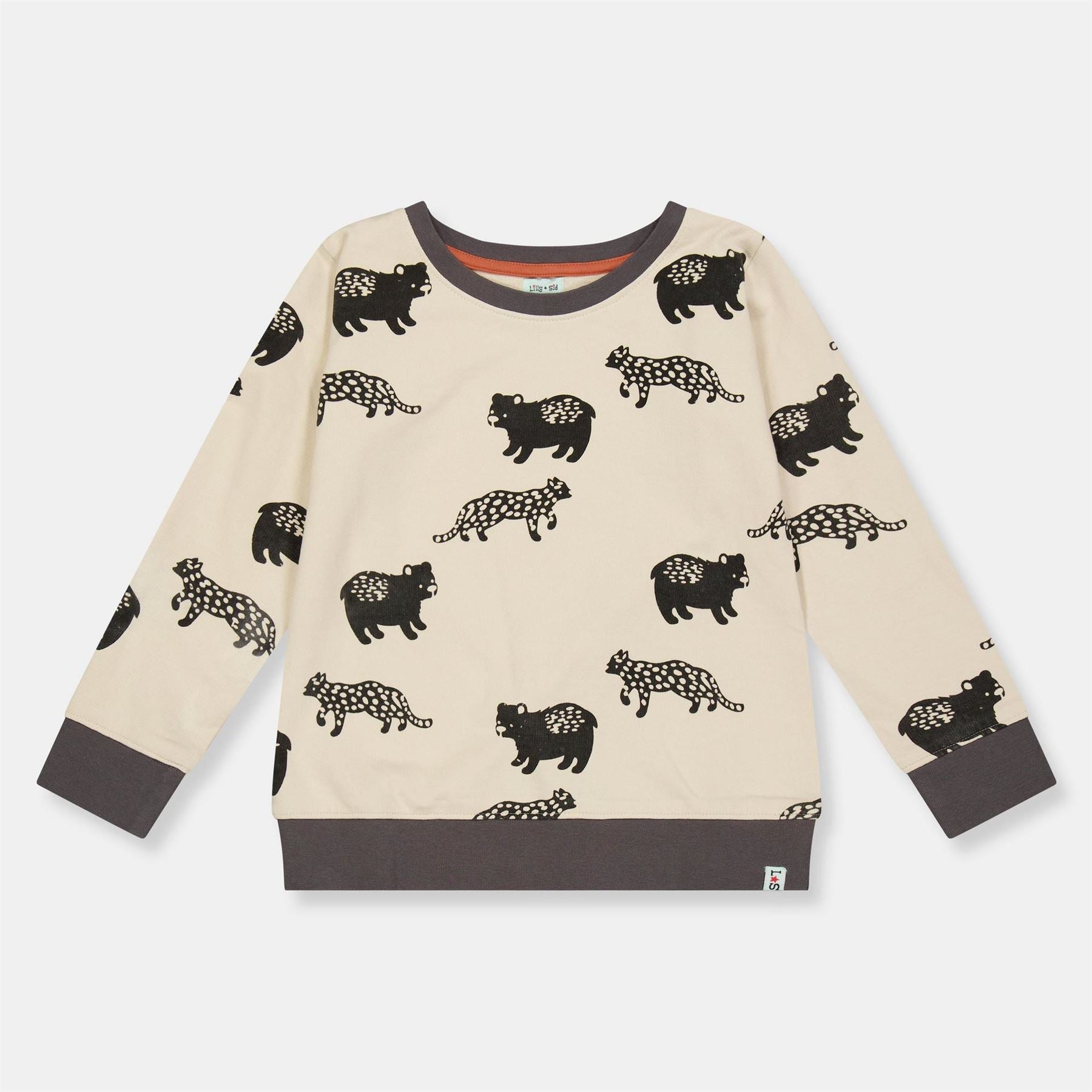 Lilly and Sid Leopard Sweatshirt