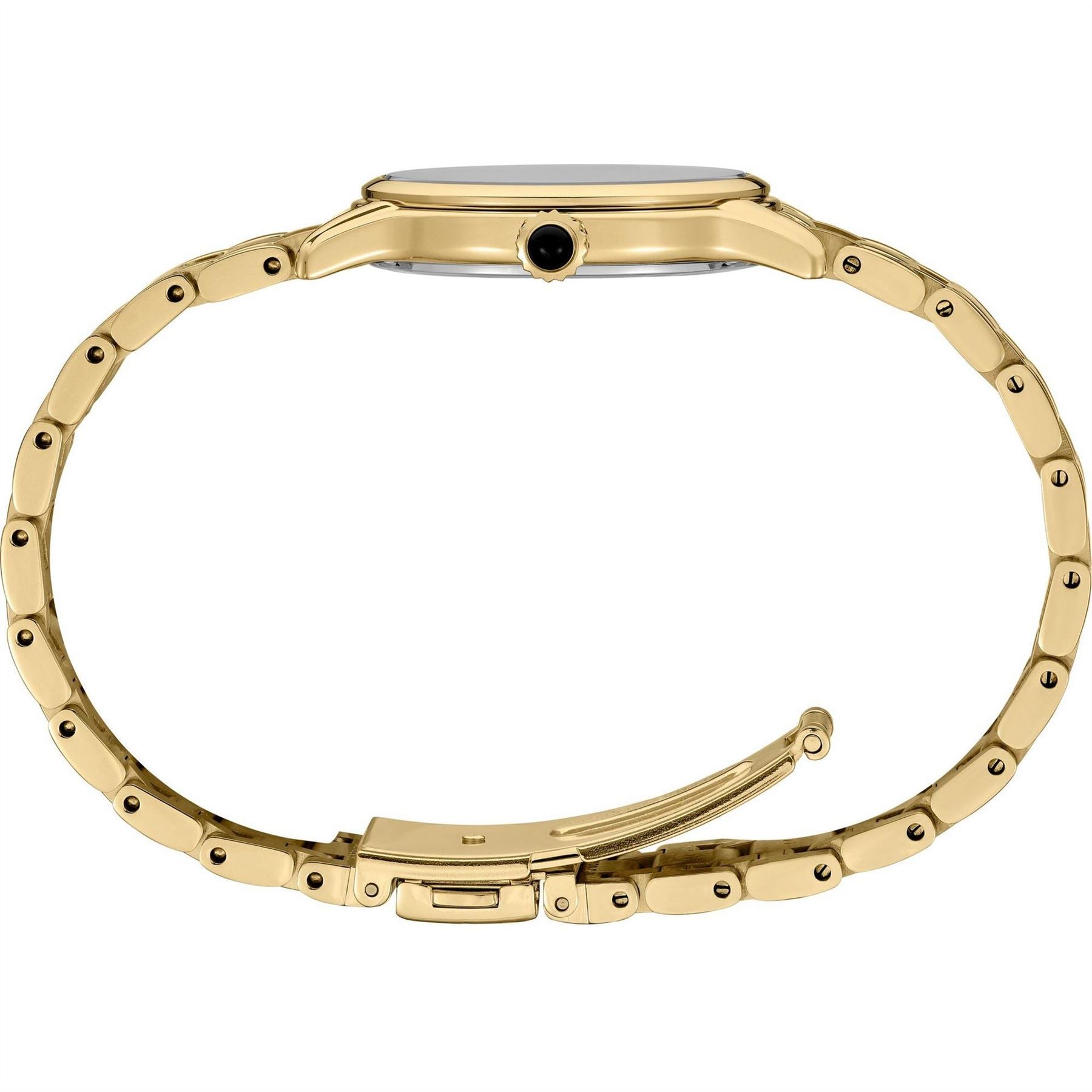 Seiko Set Yellow Gold Bracelet Analogue Dress Watch