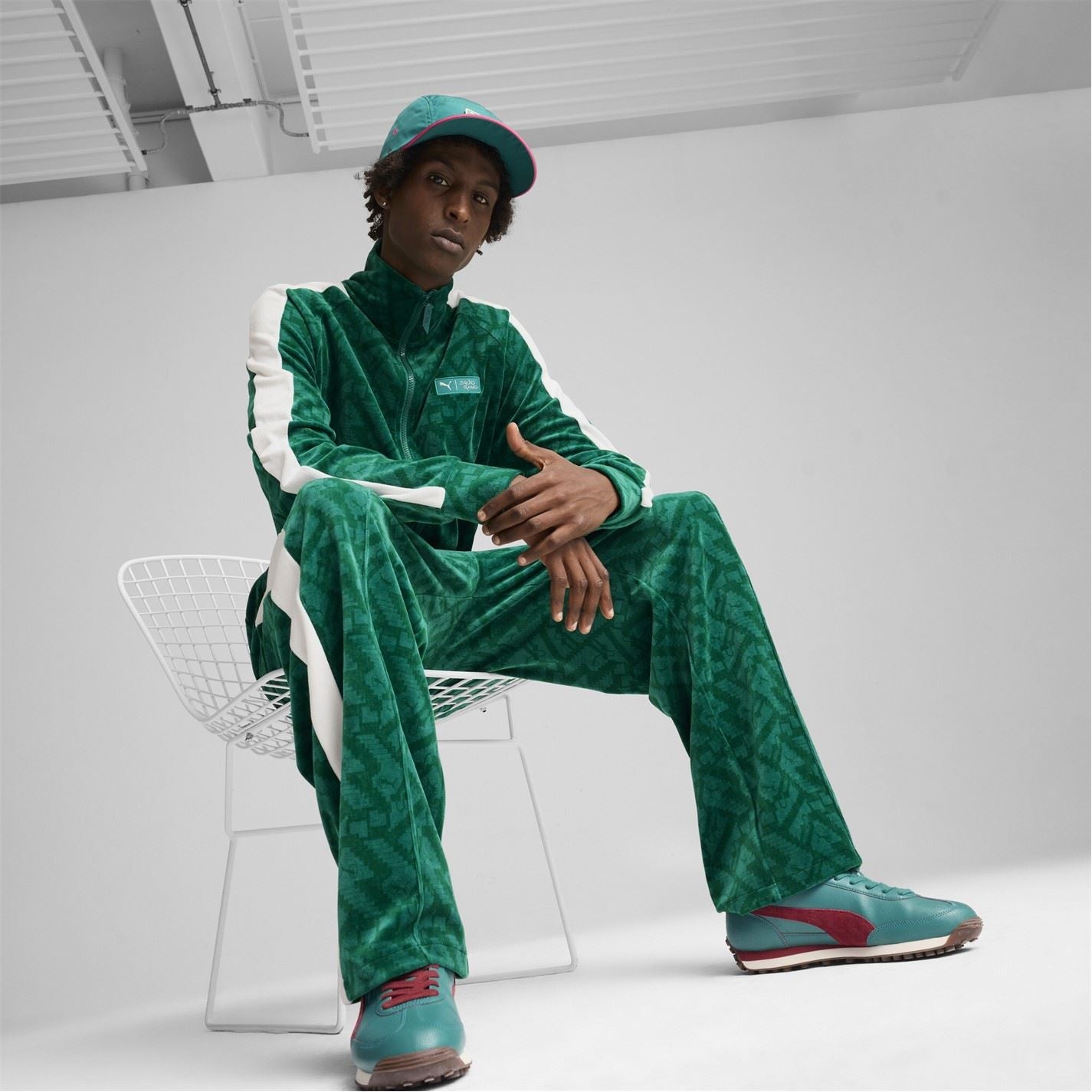 Puma Mens X Squid Game T7 Iconic Track Ja Tracksuit Top