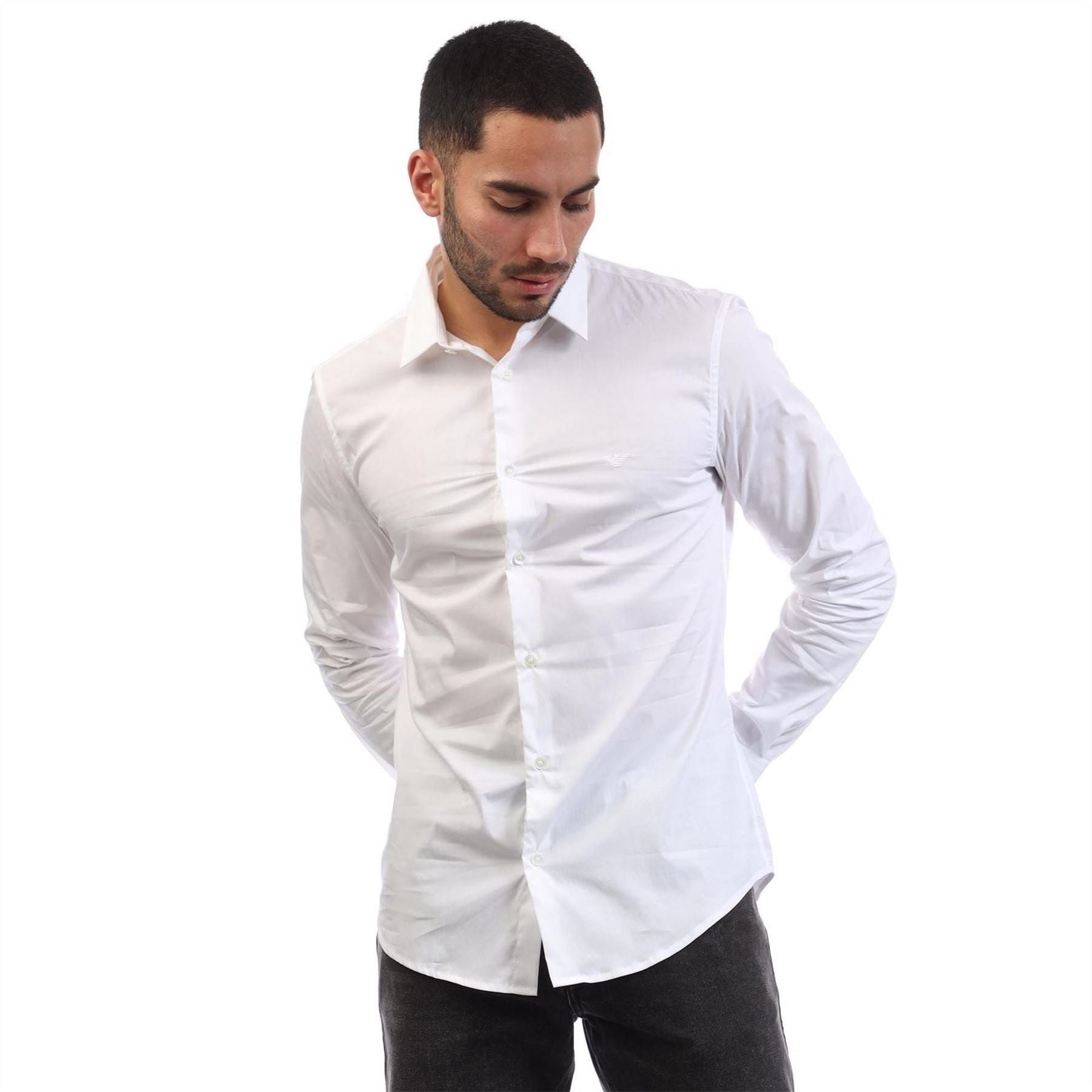 Emporio Armani Nylon Blend Shirt