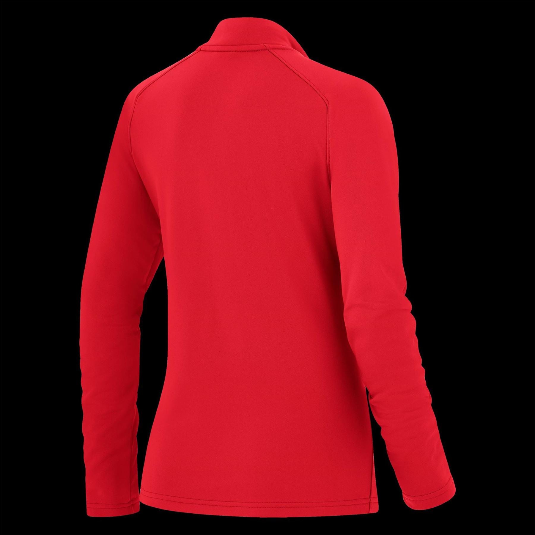 Nike Quarter Zip Funnel Neck Long Sleeve Athletic Top