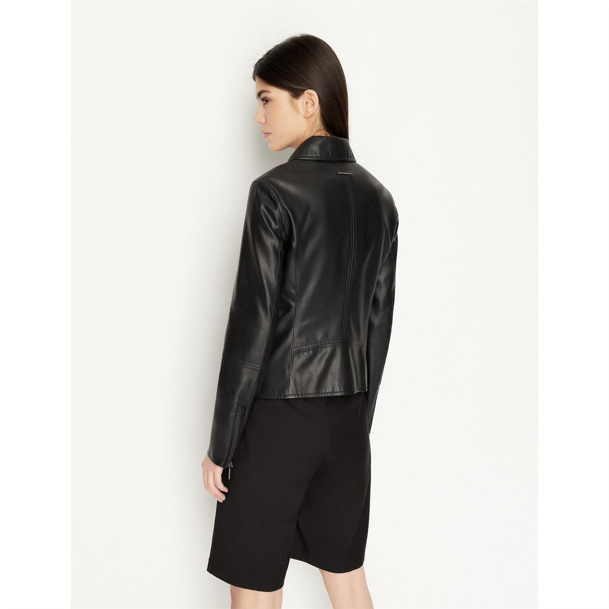 Armani Exchange Leather Jacket