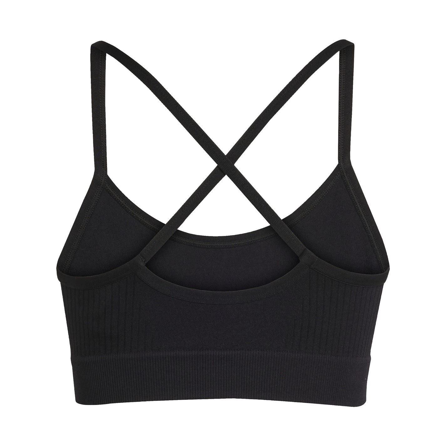 adidas Snug Fit Sports Bra with Spaghetti Straps