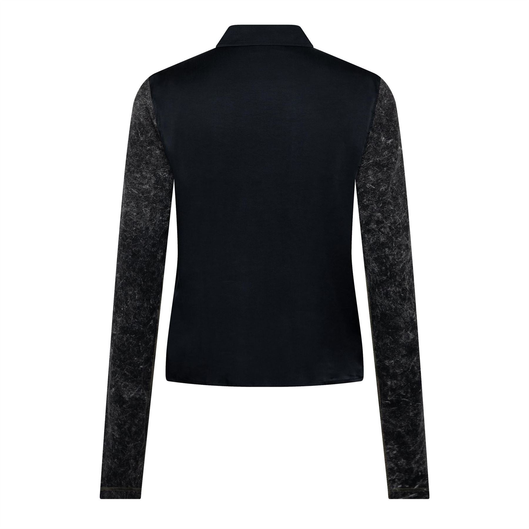 Diesel Long Sleeve Plain Shirt