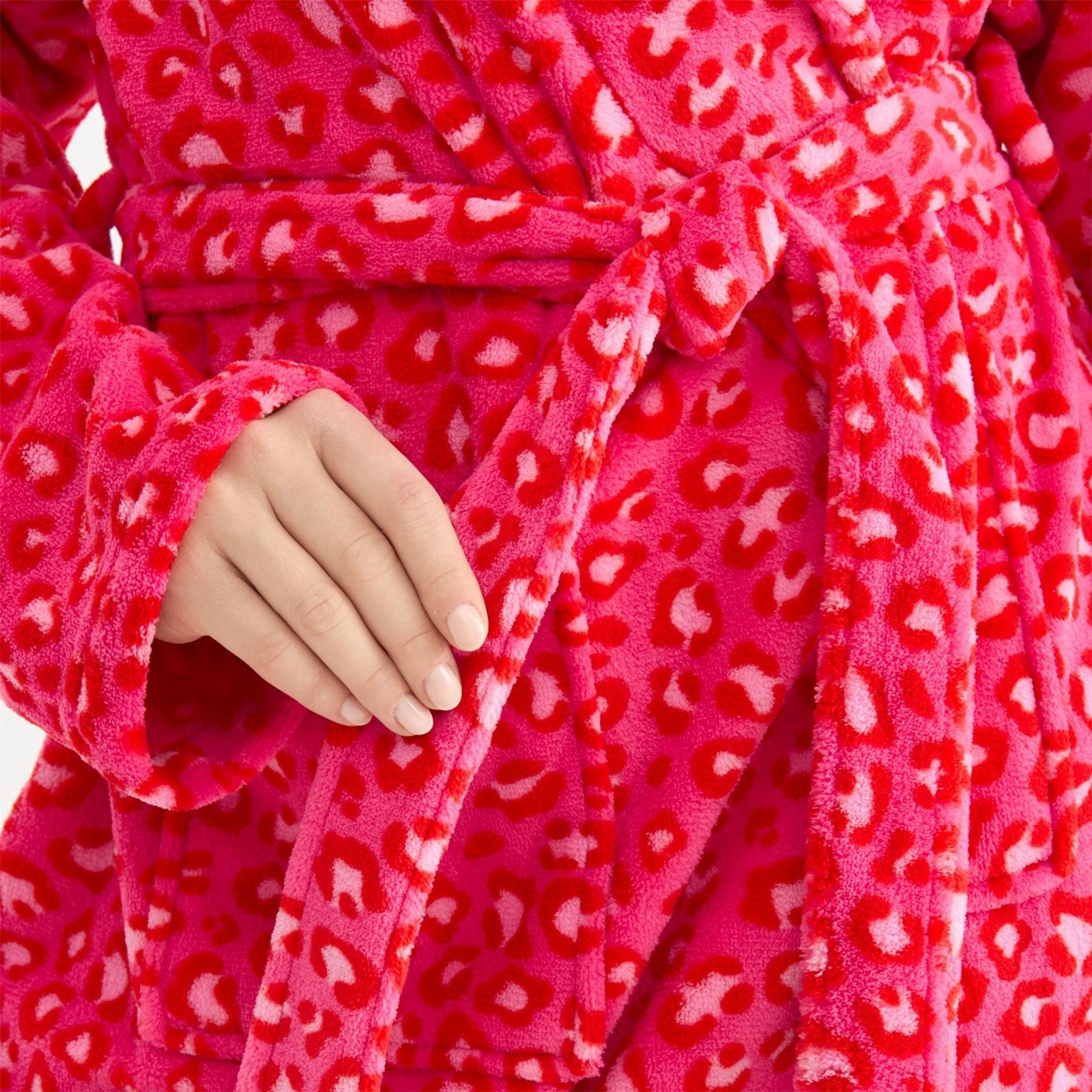 Urban Threads Fleece Dressing Gown