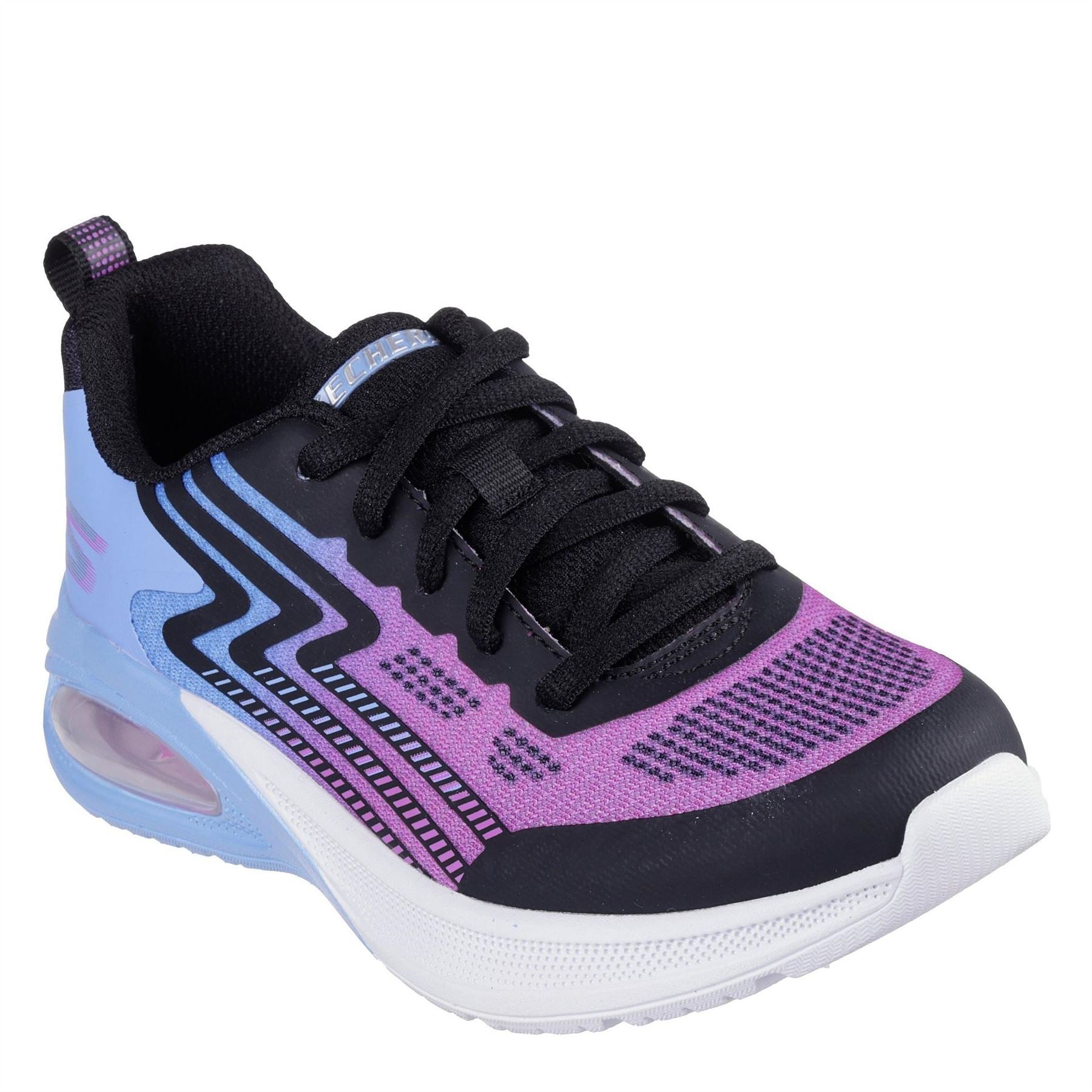 Skechers Lace Up Ombre Sneaker W Midsole Pai Runners Girls