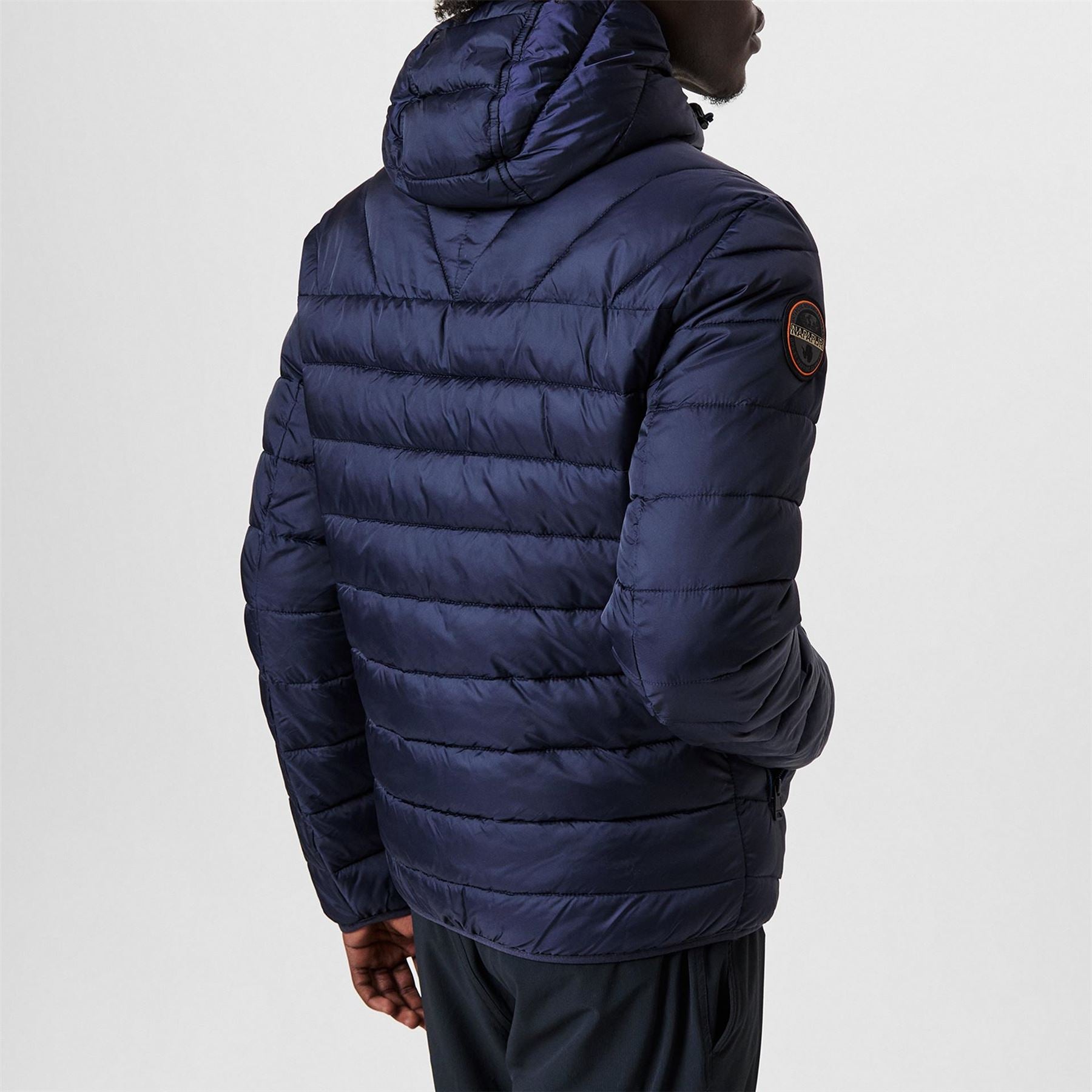 Napapijri Aerons Water Resistant Hooded Short Puffer Jacket