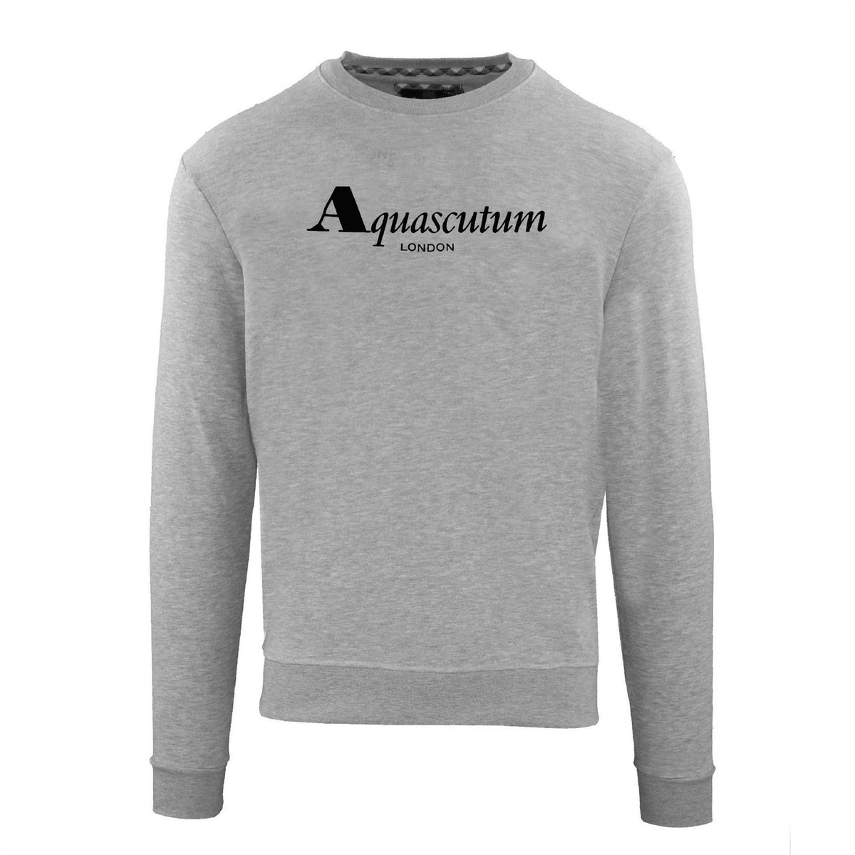 Aquascutum Lacoste Lettering Crew Neck Long Sleeve Sweatshirt