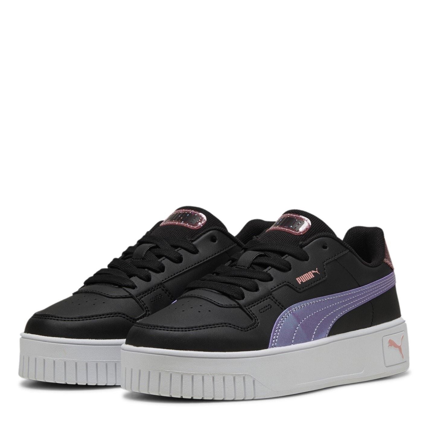 Puma Carina Street Jr Low Top Platform Trainers
