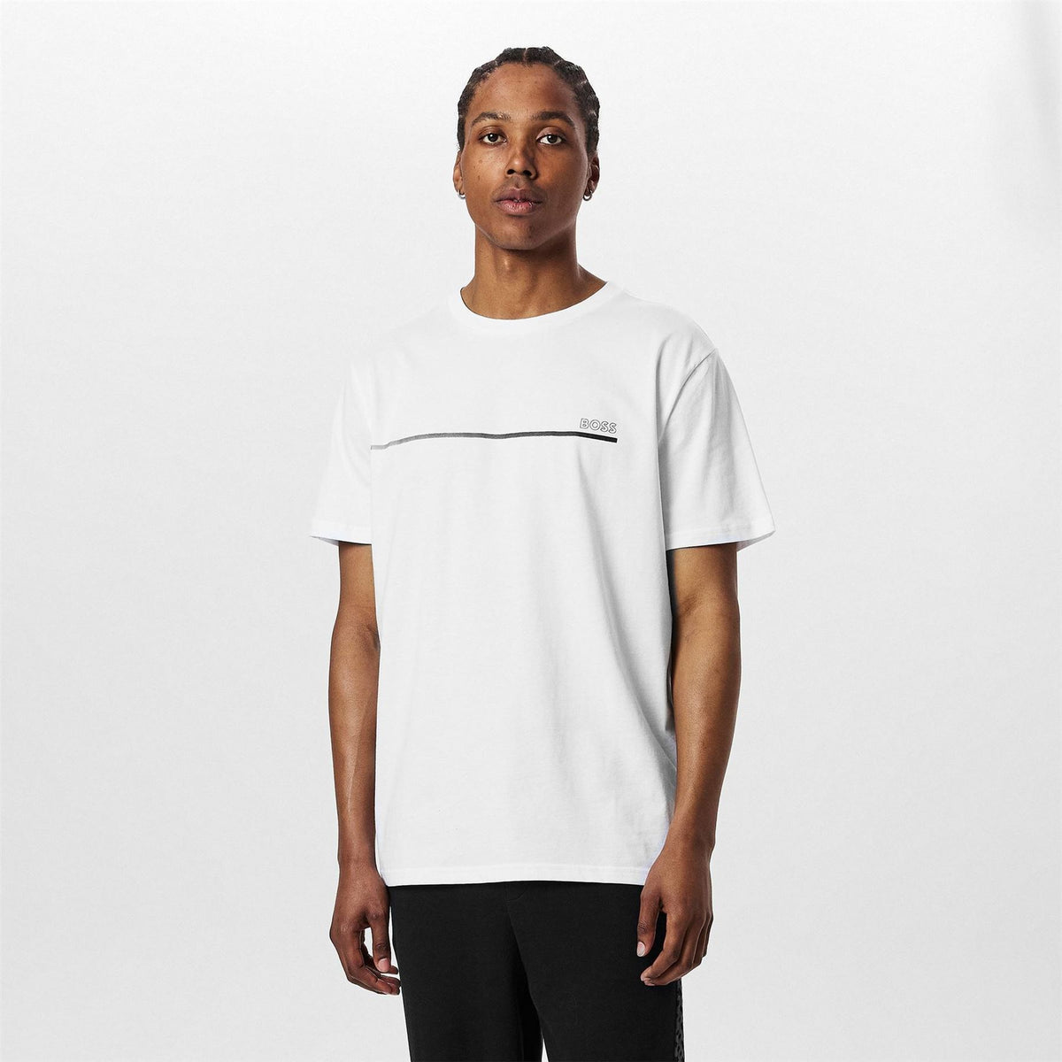 Boss Bodywear Short Sleeve Soft T-Shirt (stormfish)