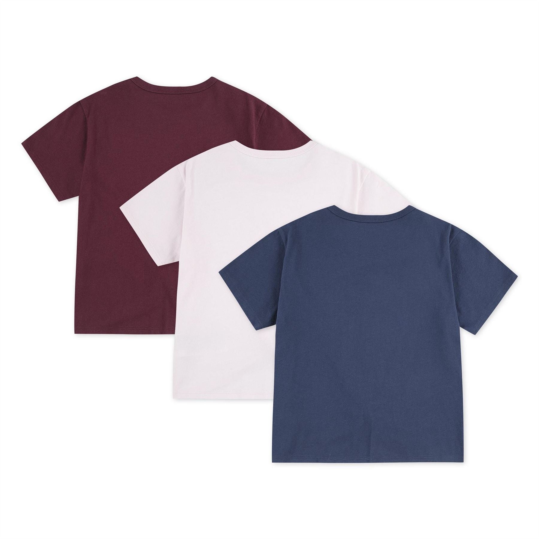 Abercrombie and Fitch 3 Pack Crew Neck Short Sleeve T-Shirt