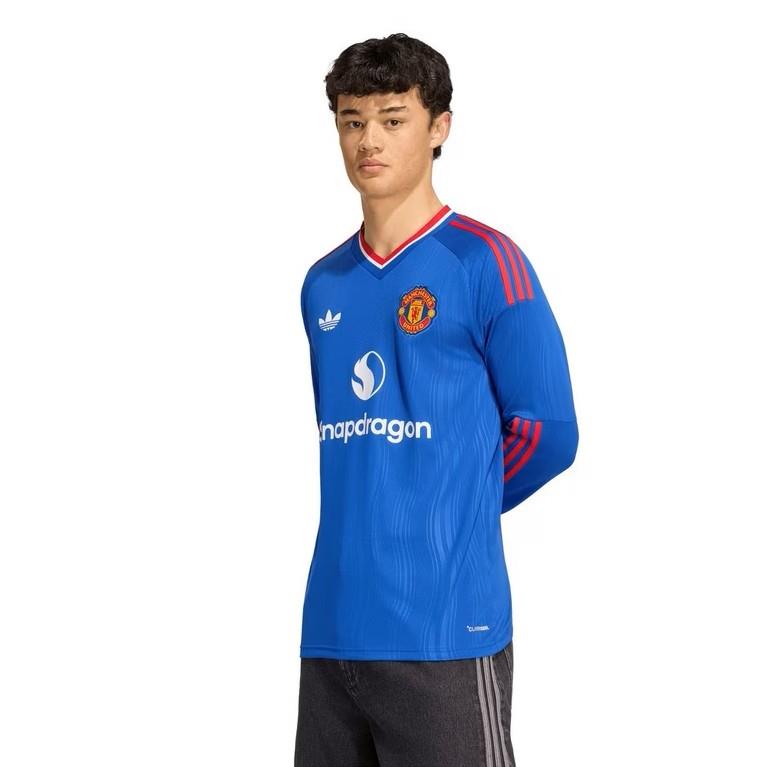 adidas Mens United Away Long Sleeved Shirt 2026 27