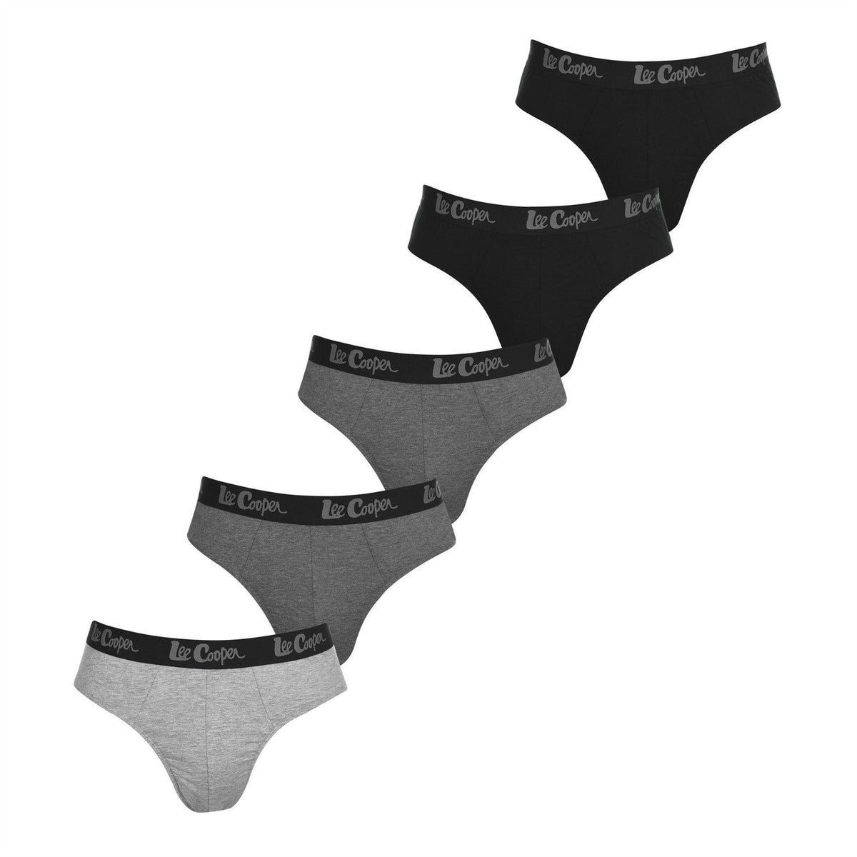 Lee Cooper Mens Cooper 5 Pack Comfort Briefs