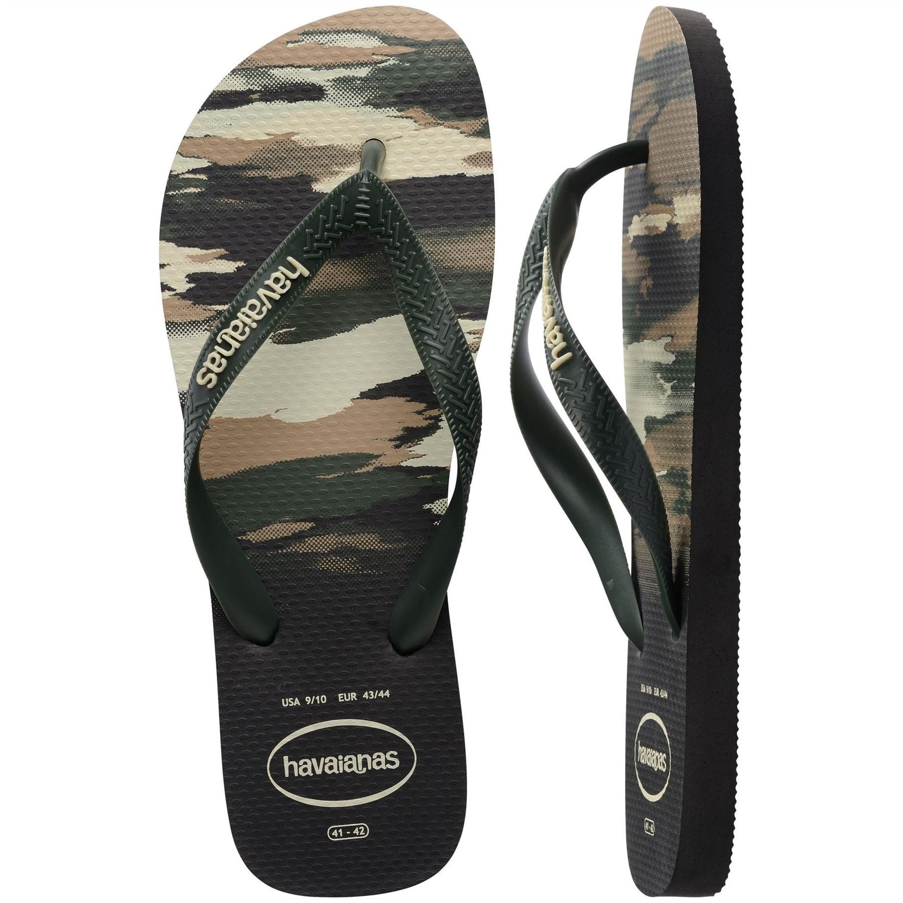 Havaianas Top Camu Black Flip Flops