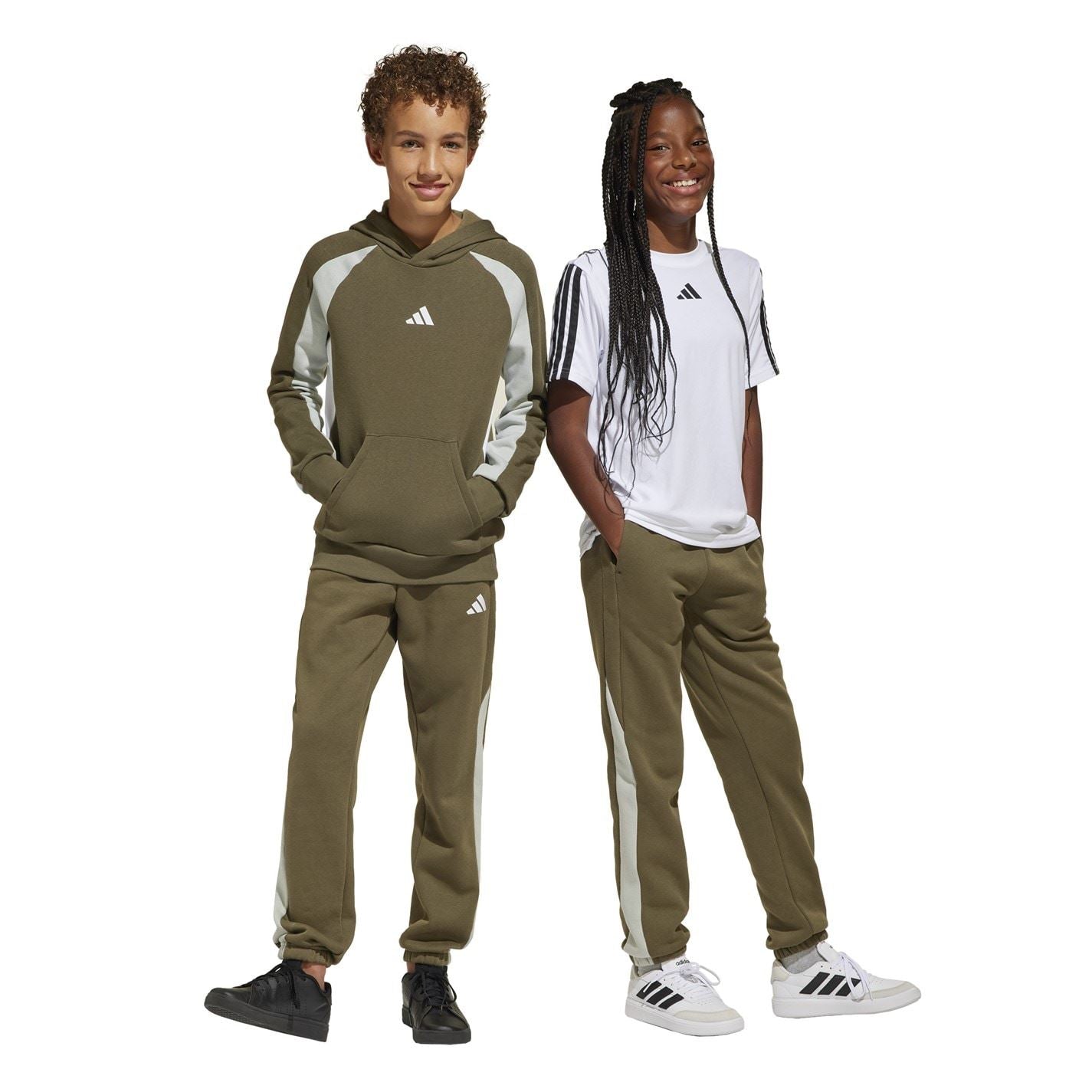 adidas Color Block Patterned Slim Joggers